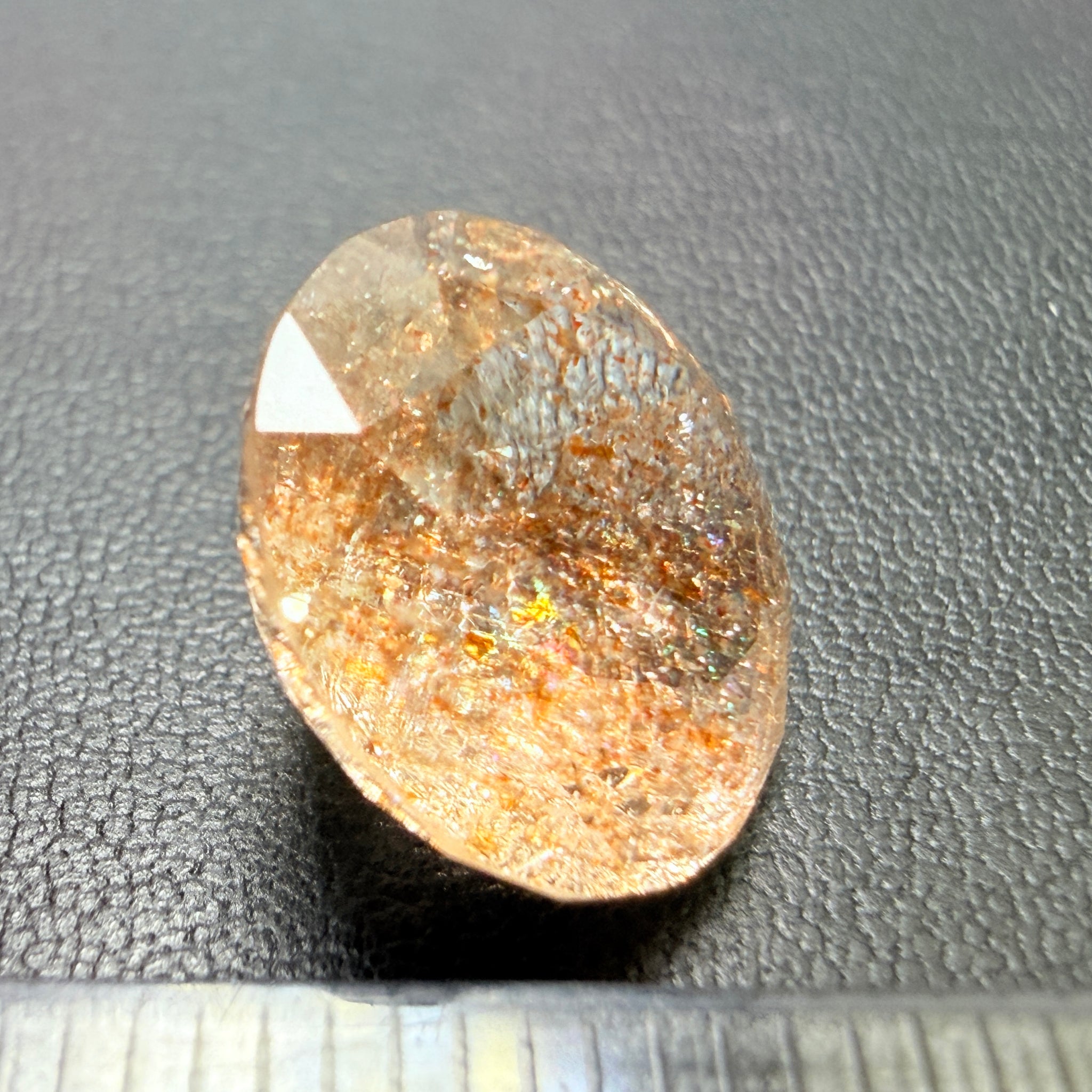 Confetti Sunstone, 6.21ct, Tanzania, Untreated Unheated