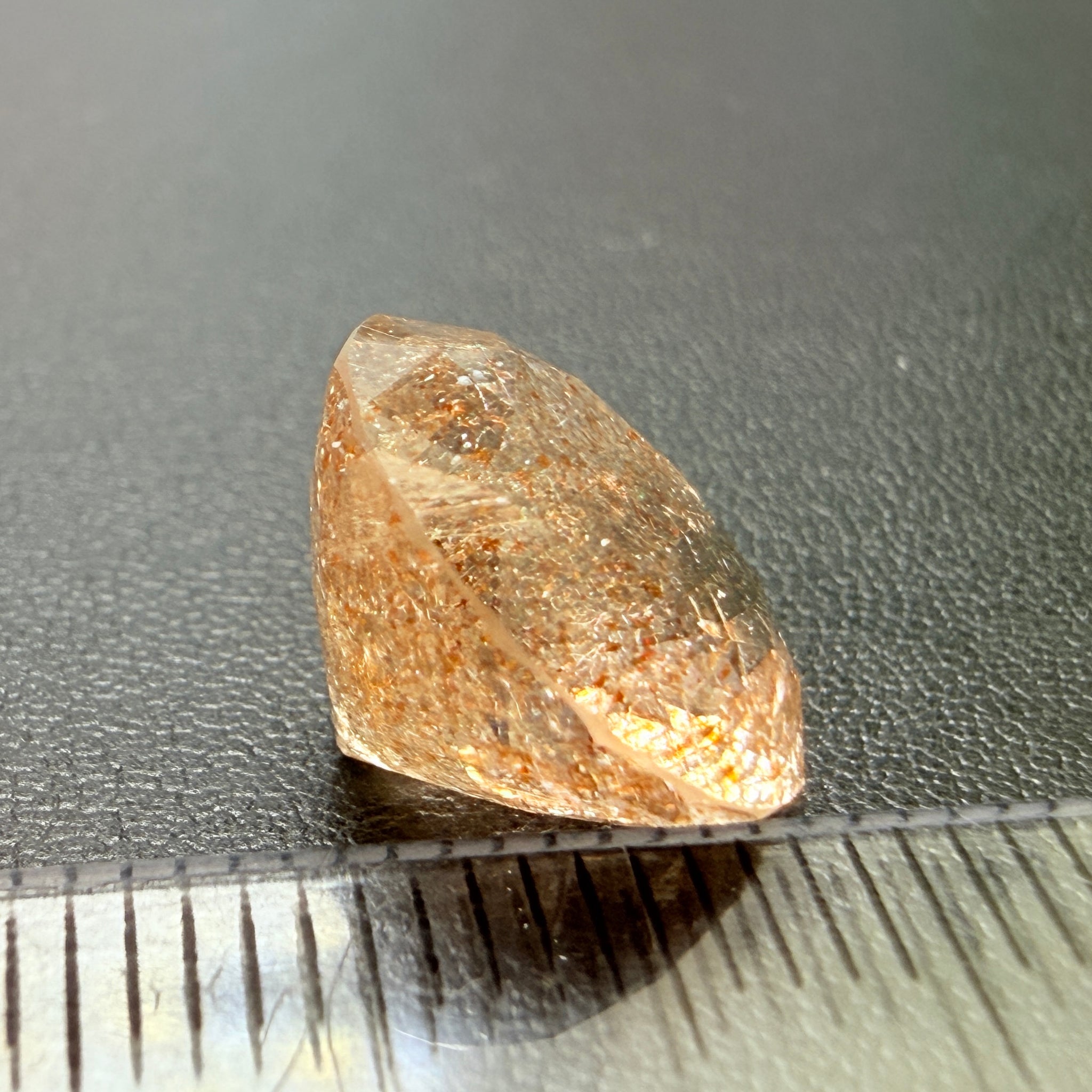 Confetti Sunstone, 6.21ct, Tanzania, Untreated Unheated