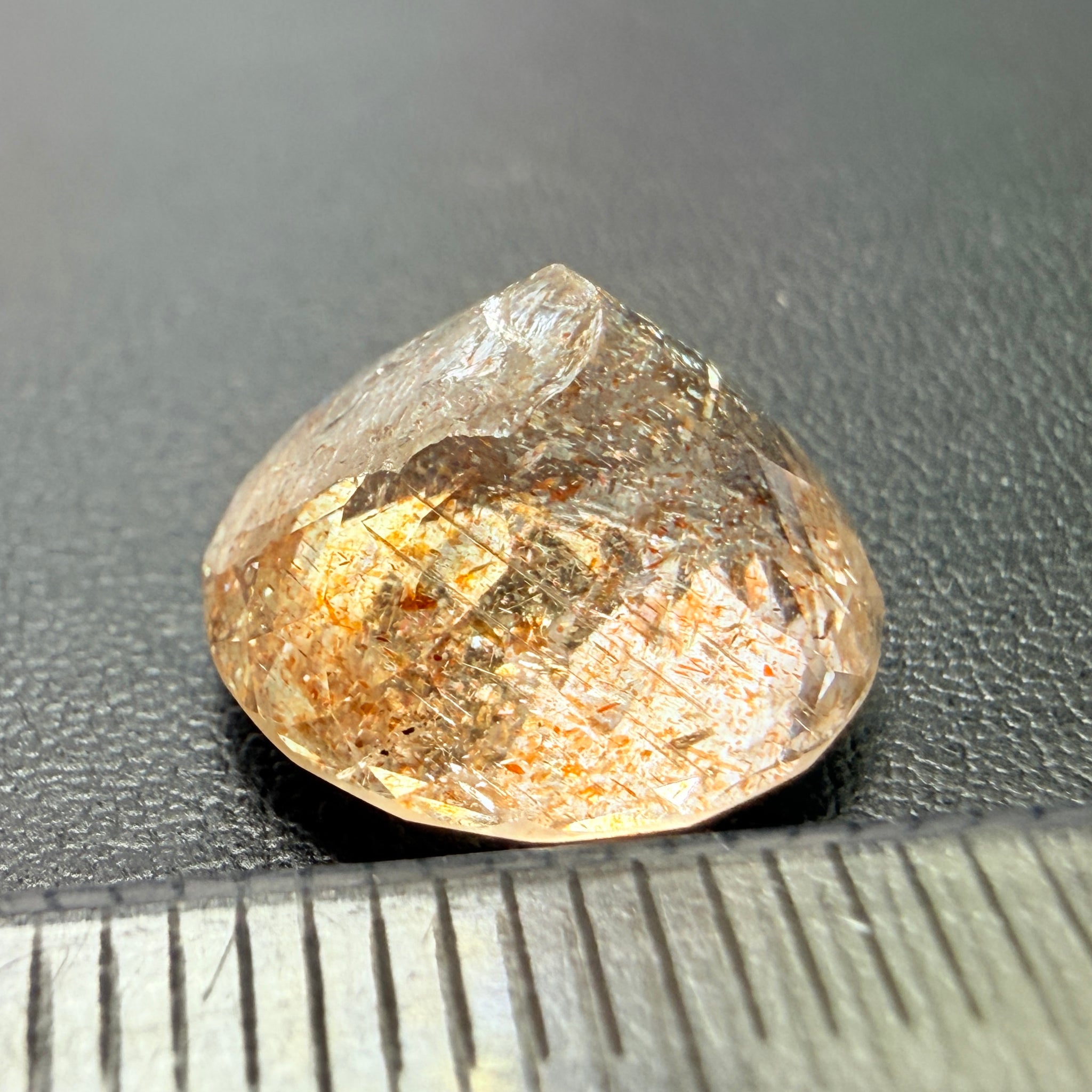Confetti Sunstone, 6.21ct, Tanzania, Untreated Unheated