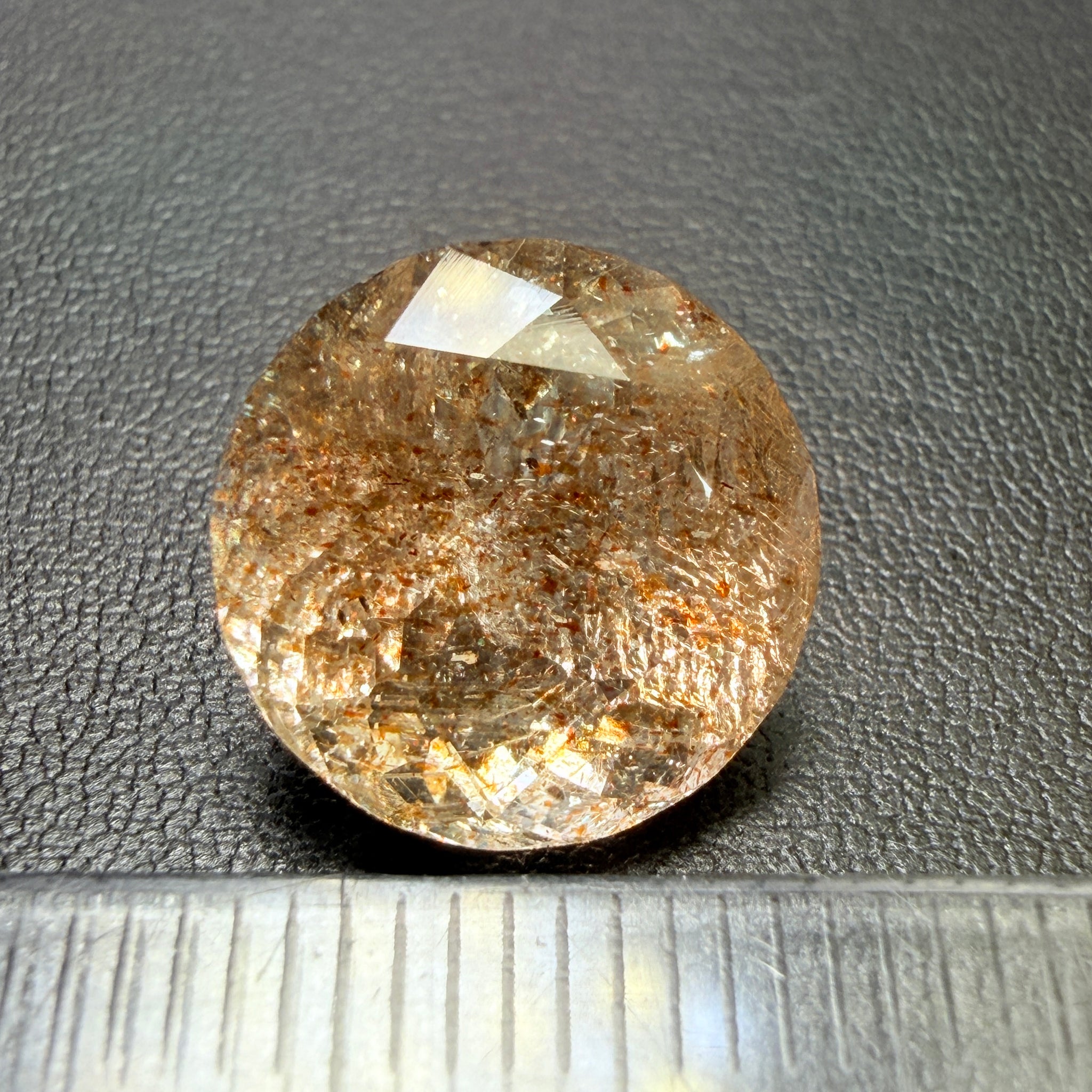 Confetti Sunstone, 6.21ct, Tanzania, Untreated Unheated