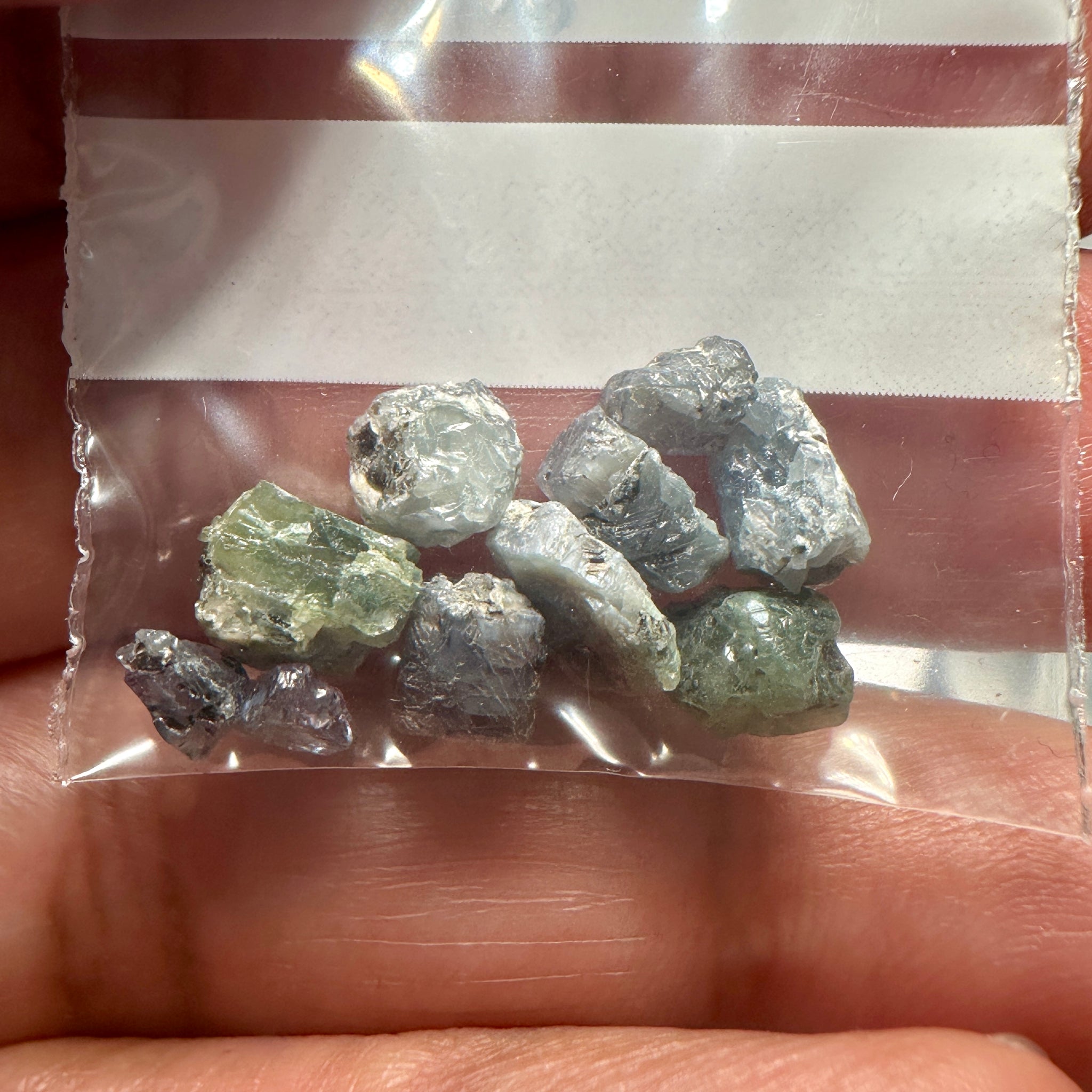 Alexandrite lot, 14.75ct, Tanzania, Untreated Unheated, good for inlay