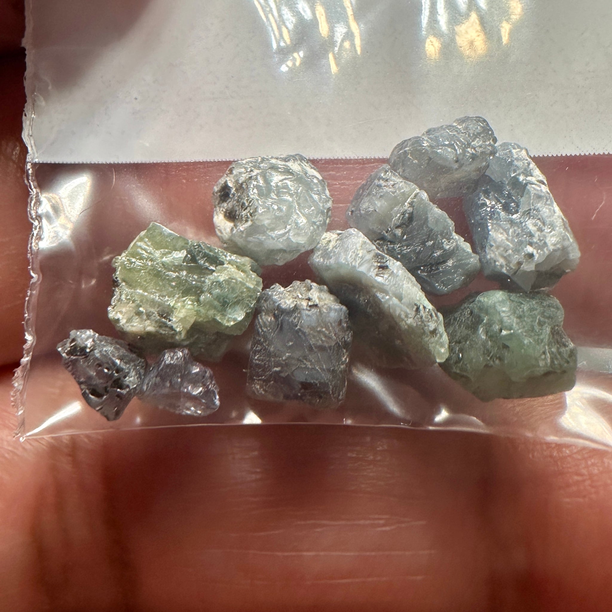 Alexandrite lot, 13.30ct, Tanzania, Untreated Unheated, good for inlay