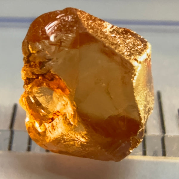 Malaya Garnet, 2.05ct, Tanzania, Untreated Unheated, one veil