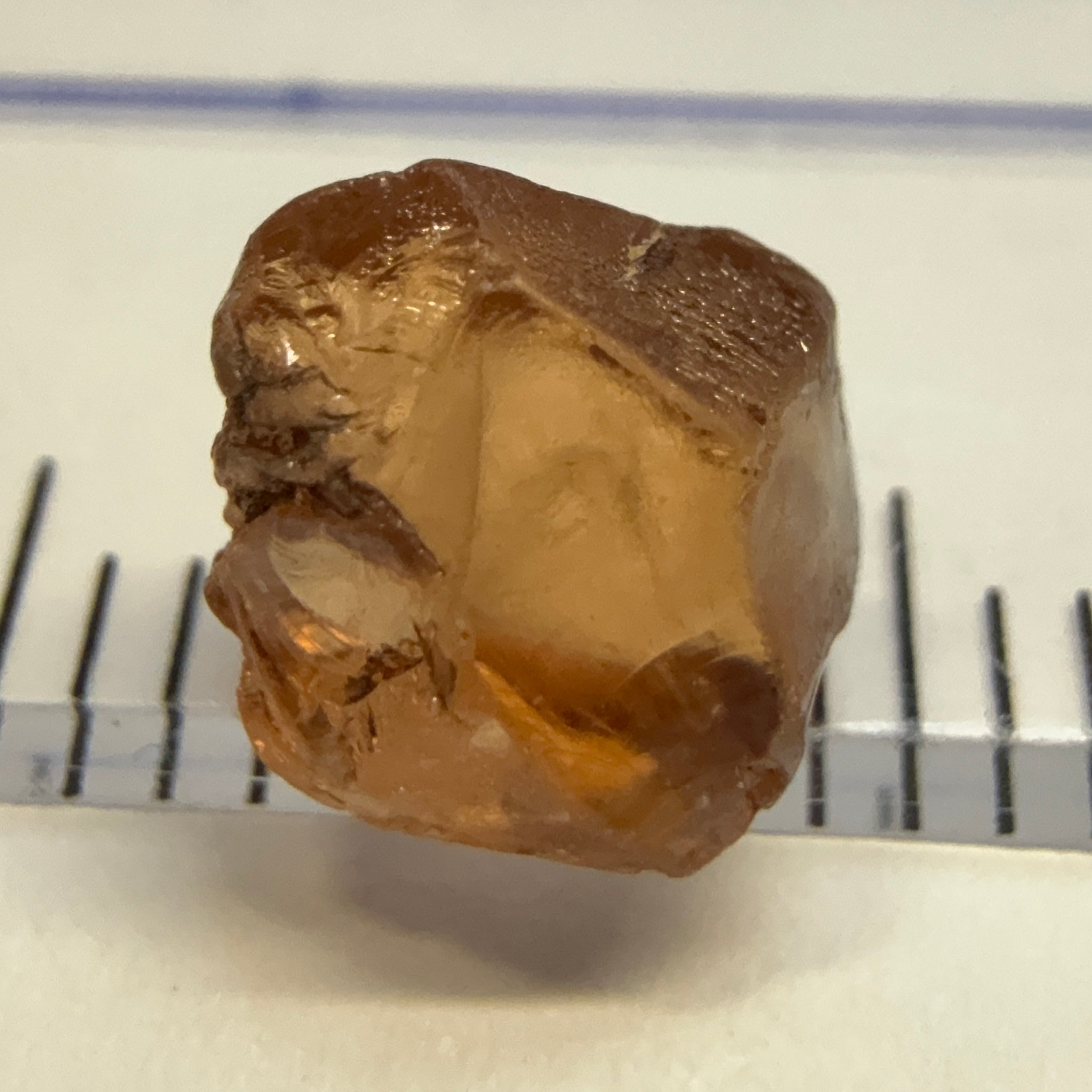 Malaya Garnet, 2.05ct, Tanzania, Untreated Unheated, one veil