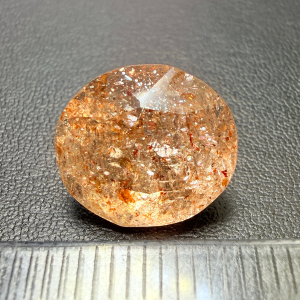 Confetti Sunstone, 5.80ct, Tanzania, Untreated Unheated