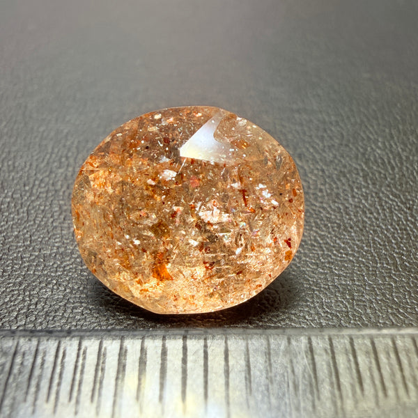 Confetti Sunstone, 5.80ct, Tanzania, Untreated Unheated