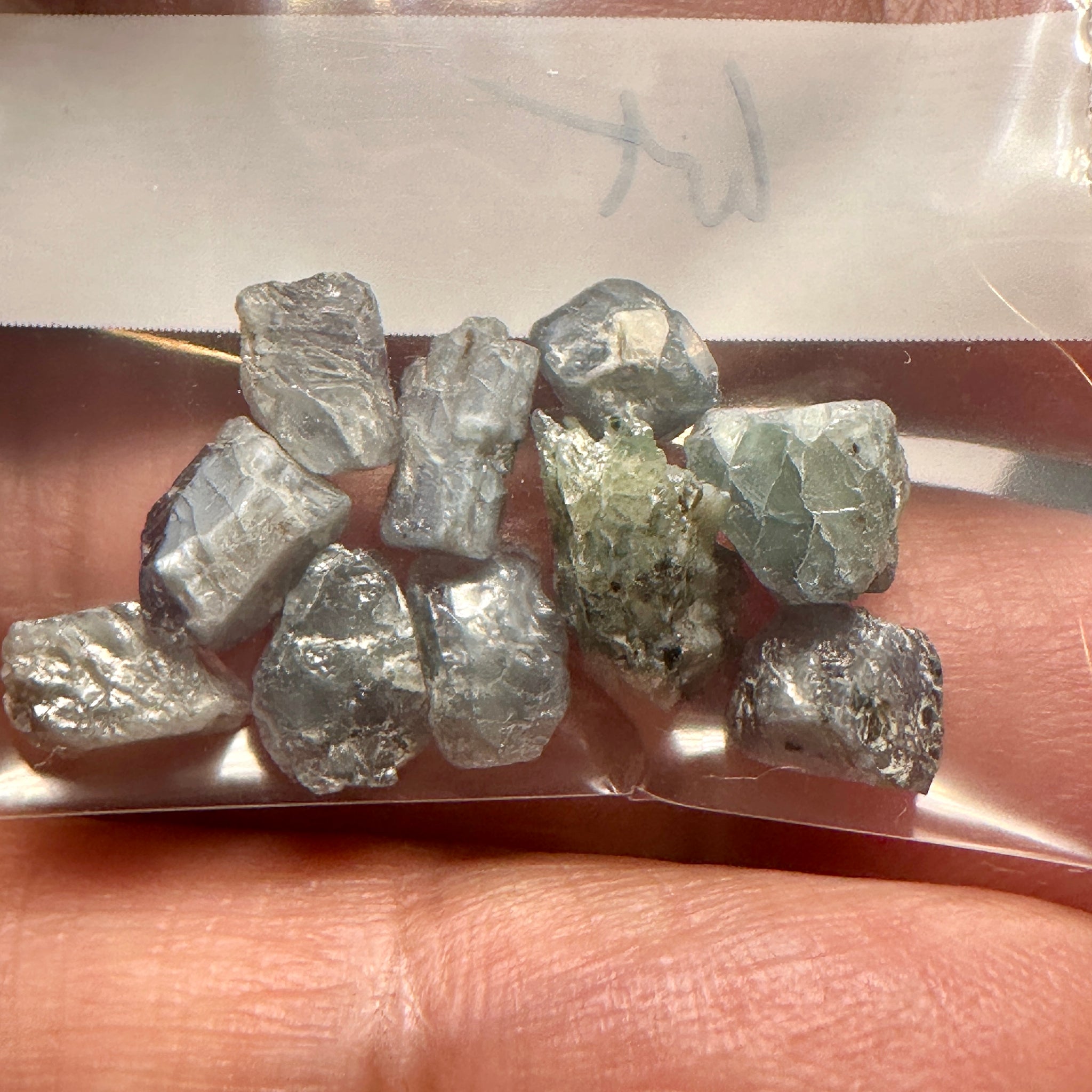 Alexandrite lot, 13.78ct, Tanzania, Untreated Unheated, good for inlay