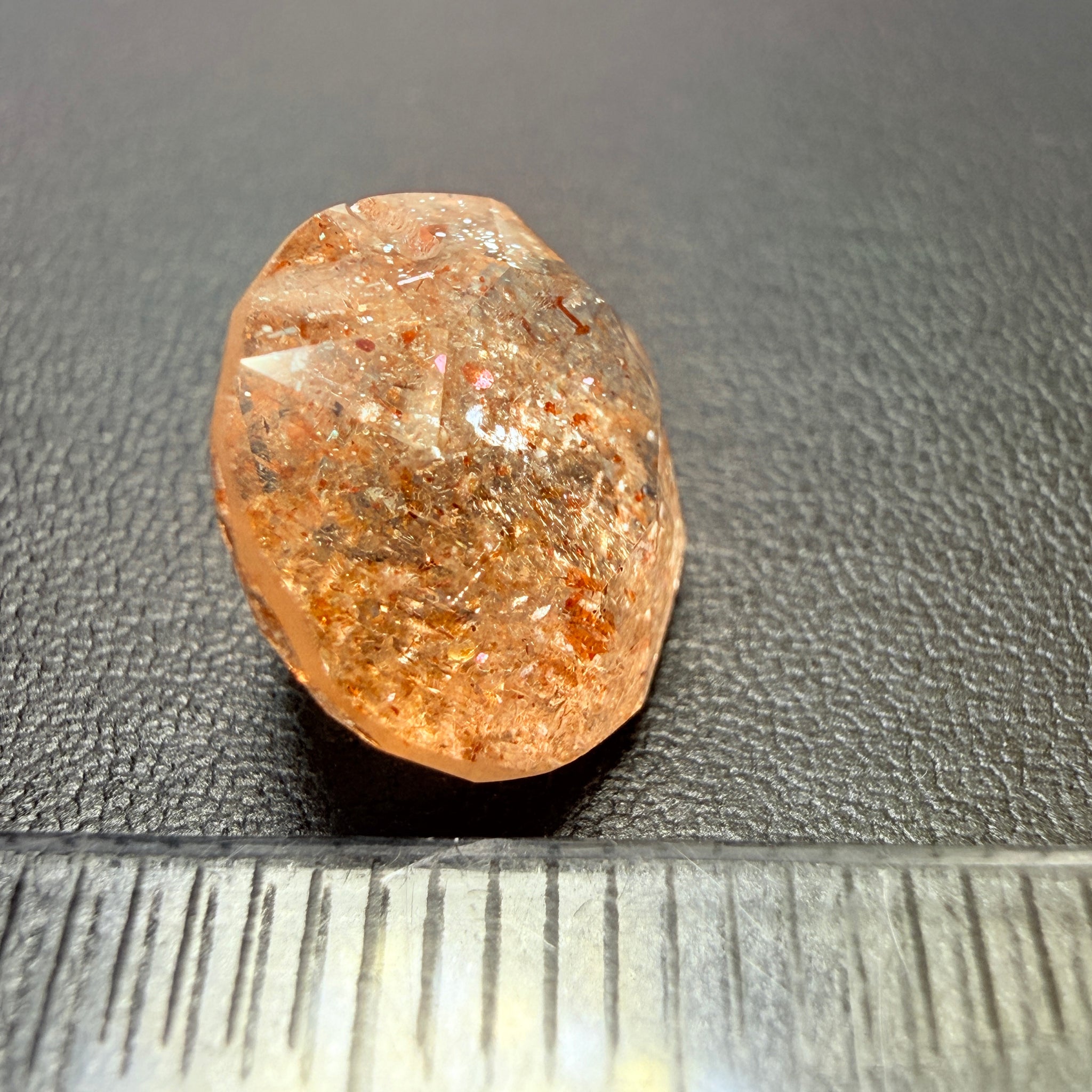 Confetti Sunstone, 5.80ct, Tanzania, Untreated Unheated