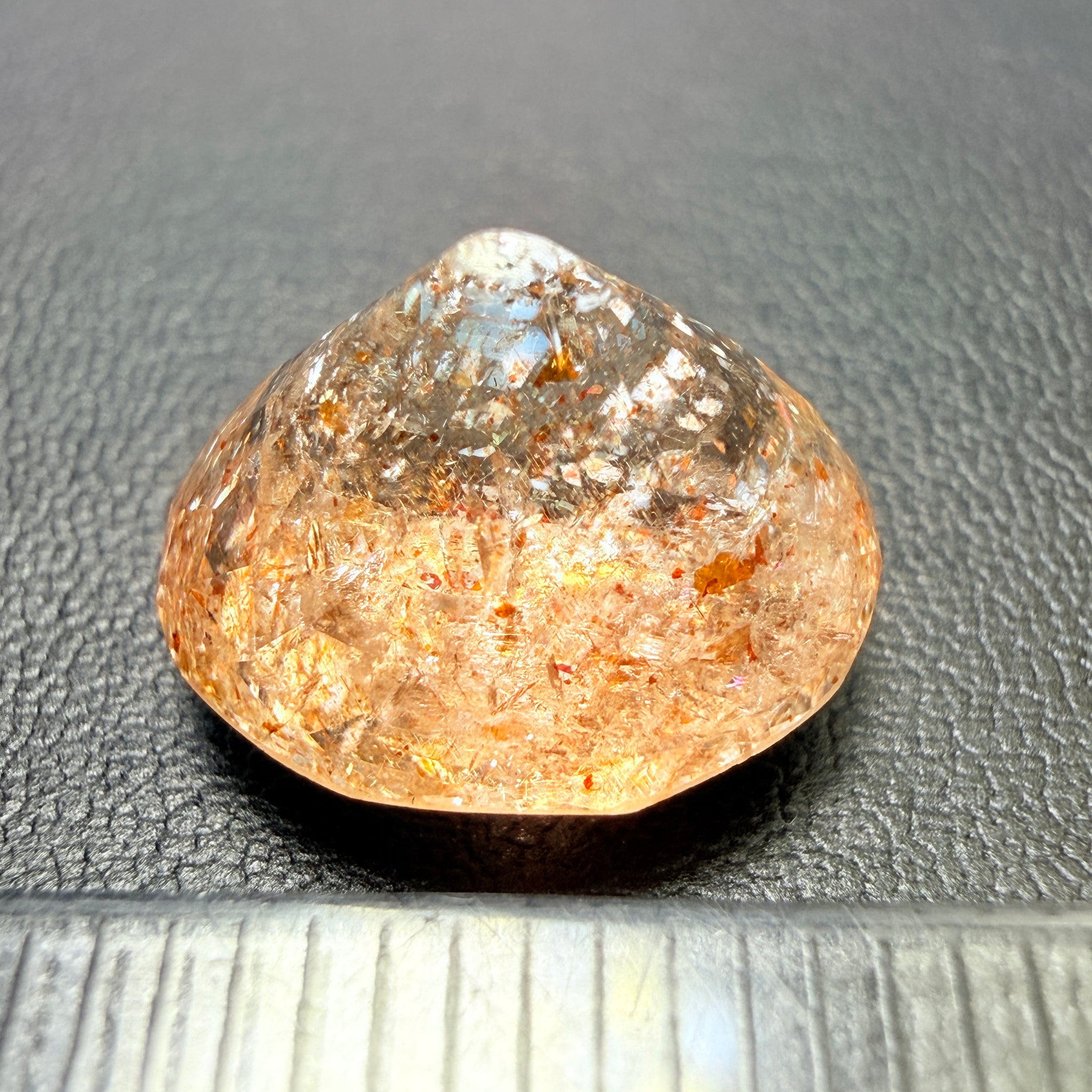 Confetti Sunstone, 5.80ct, Tanzania, Untreated Unheated