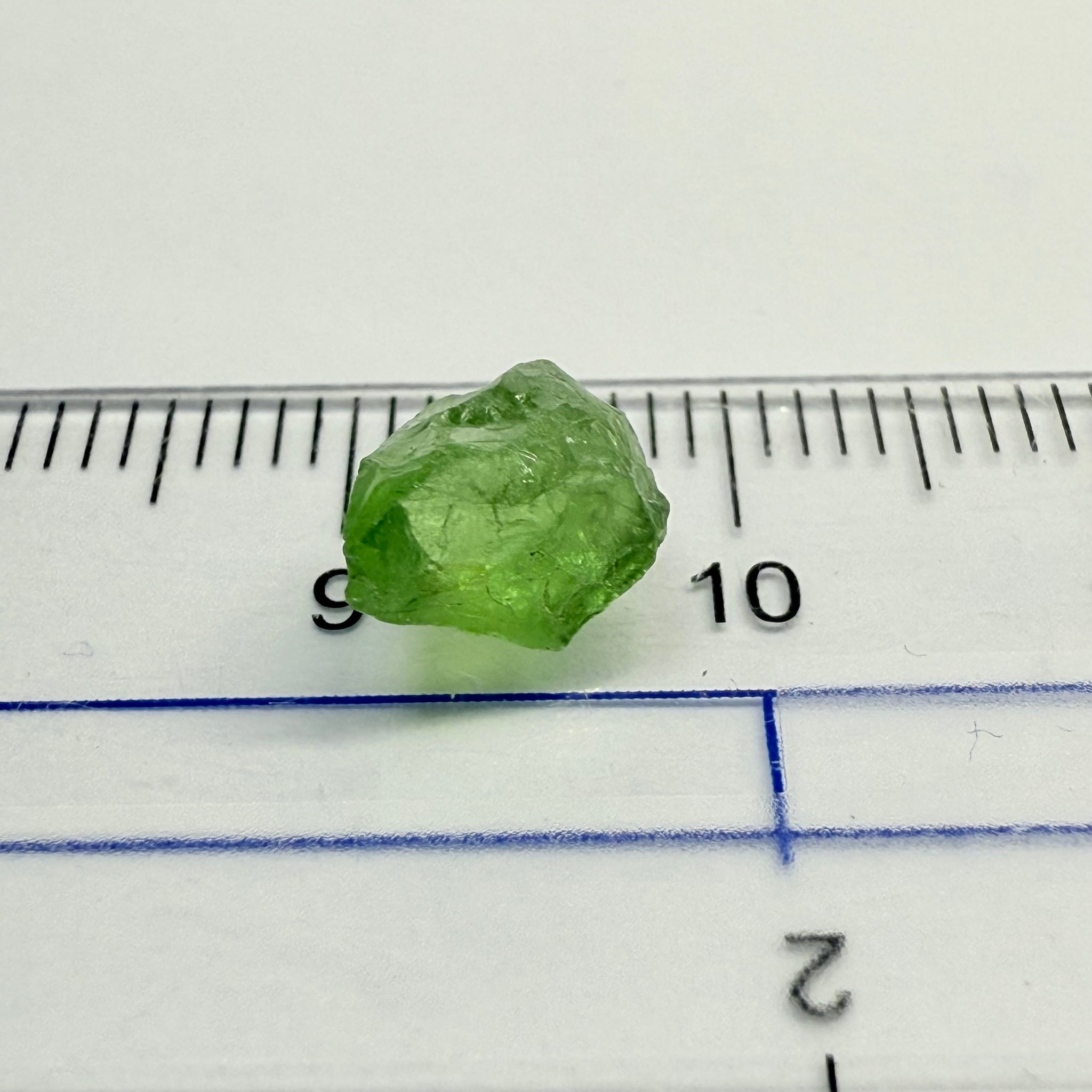 Tsavorite Garnet, 2.16ct, Tanzania, Untreated Unheated, veils