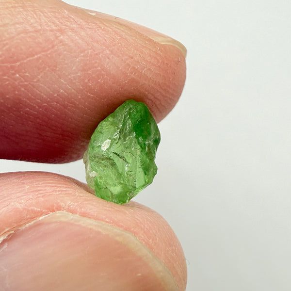 Tsavorite Garnet, 2.16ct, Tanzania, Untreated Unheated, veils