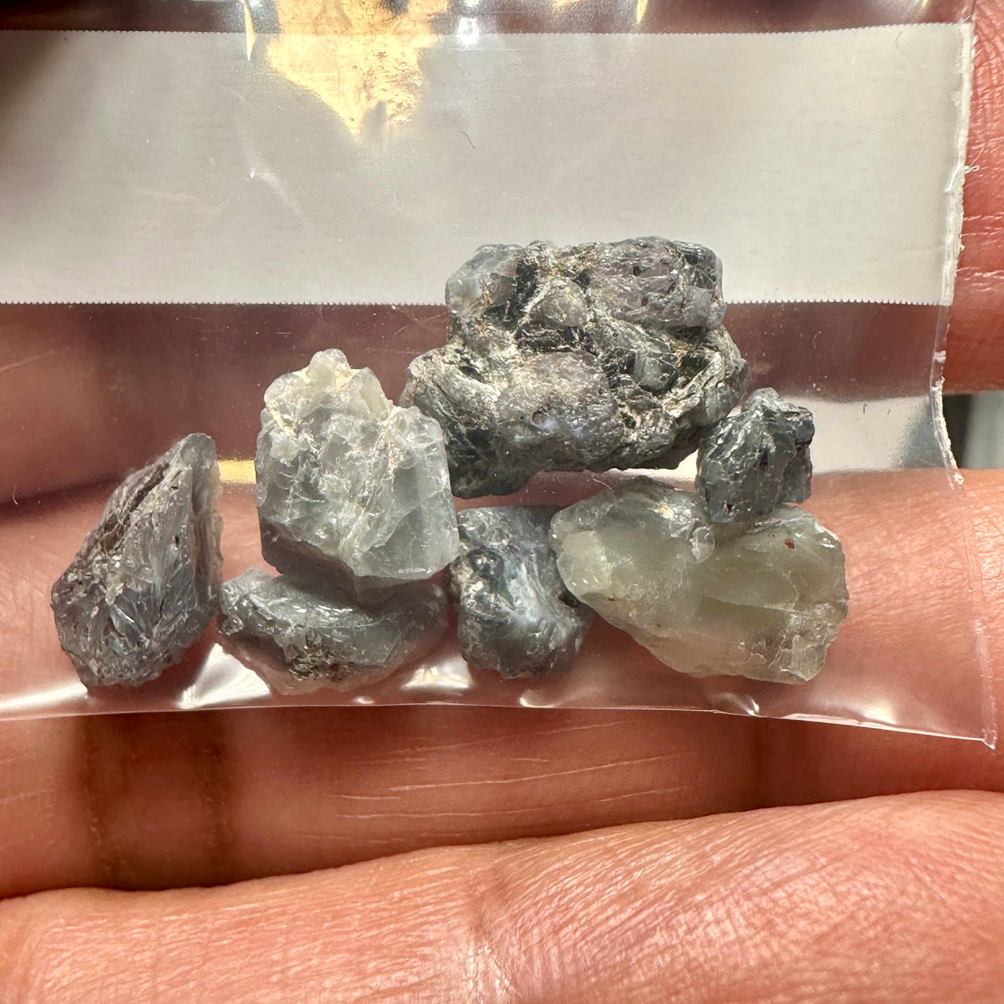 Alexandrite lot, 15.59ct, Tanzania, Untreated Unheated, good for inlay