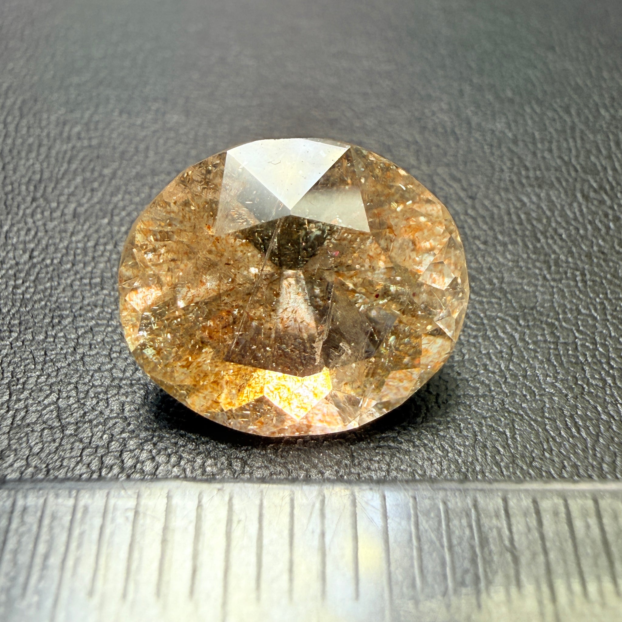 Confetti Sunstone, 5.75ct, Tanzania, Untreated Unheated