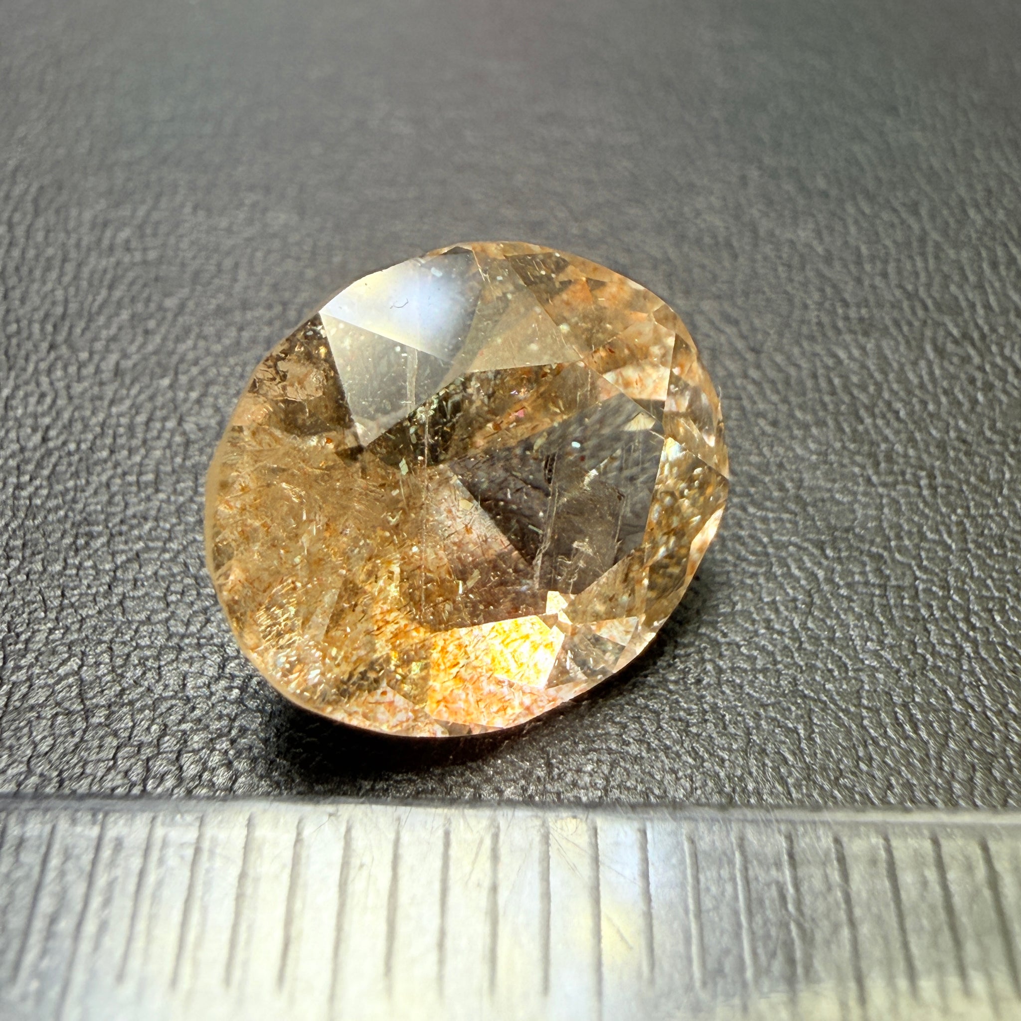 Confetti Sunstone, 5.75ct, Tanzania, Untreated Unheated