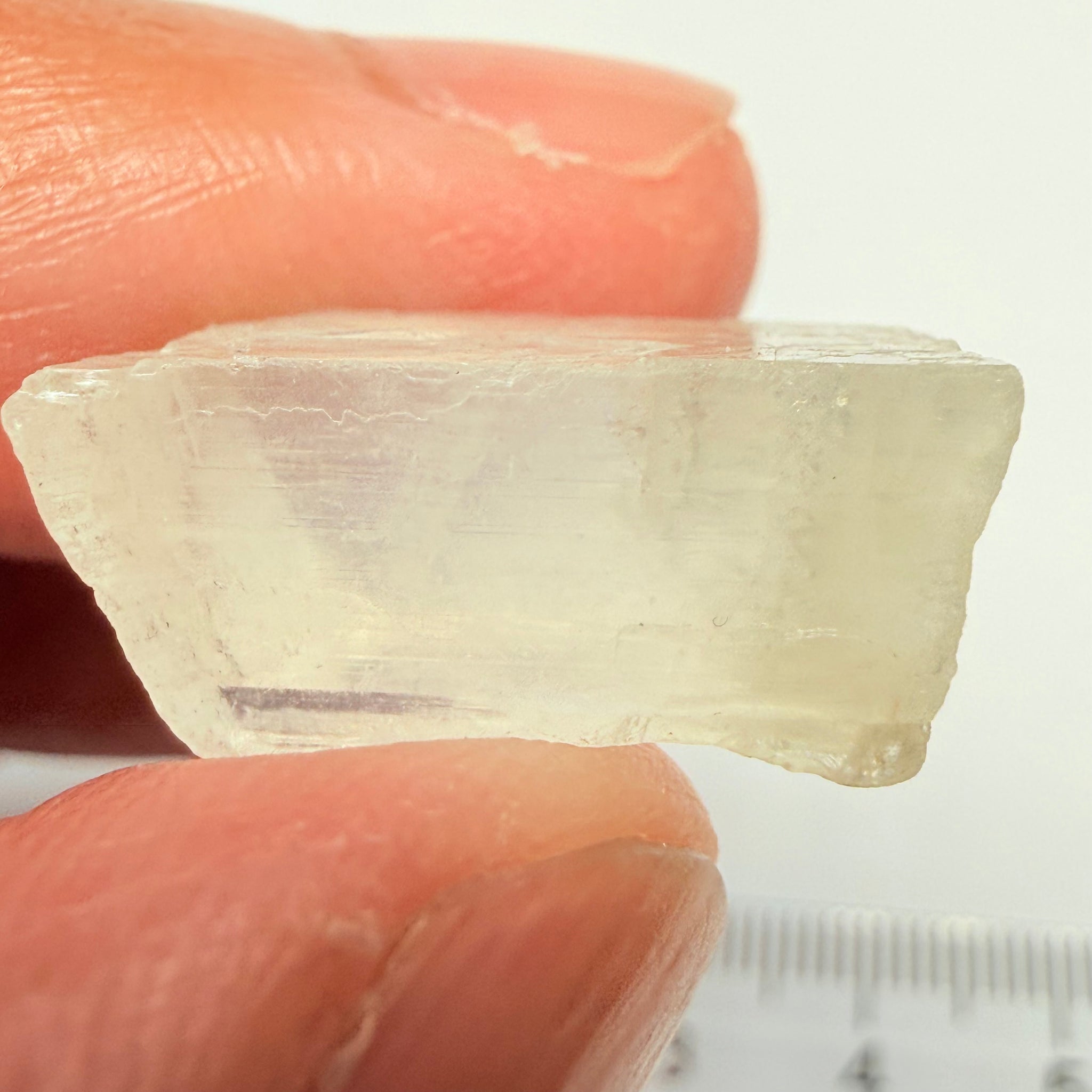 Blue Sheen Moonstone, 13.95ct, Tanzania, Untreated Unheated, note Sheen position, there are some fractures on one side, I have tilted the stone in some pictures to reflect the cracks so you can see their position