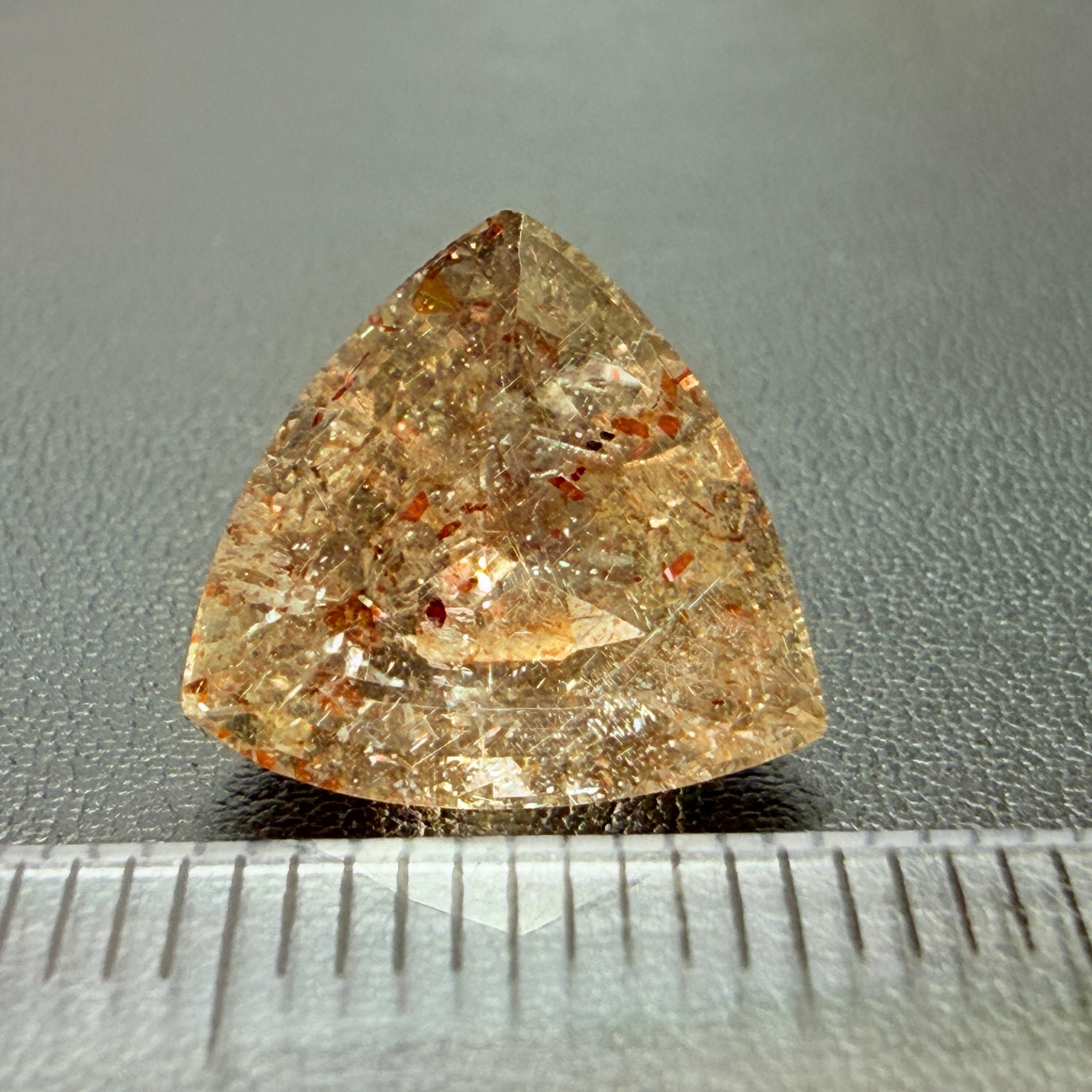 Confetti Sunstone, 6.60ct, Tanzania, Untreated Unheated