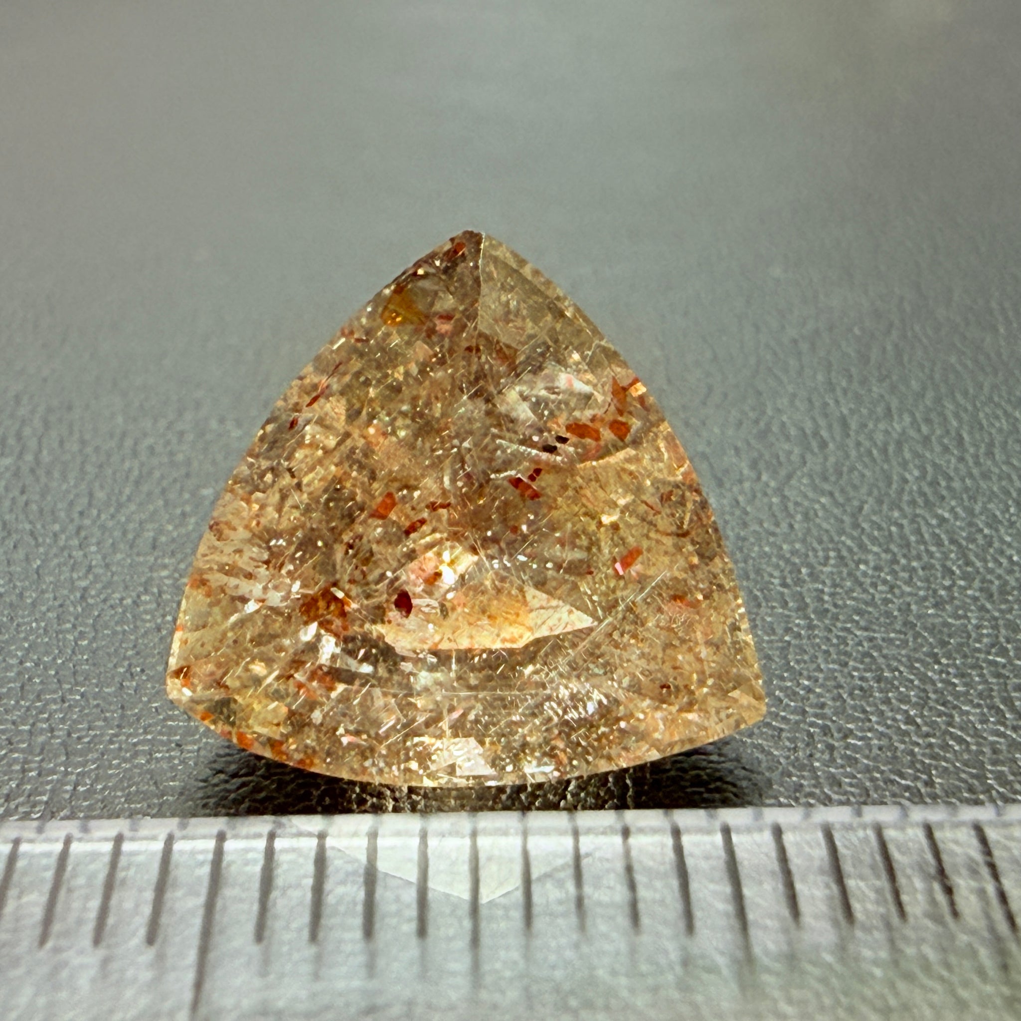Confetti Sunstone, 6.60ct, Tanzania, Untreated Unheated
