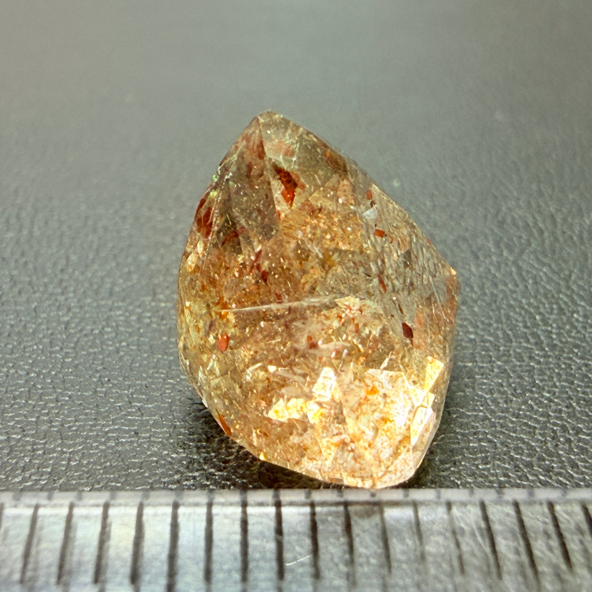 Confetti Sunstone, 6.60ct, Tanzania, Untreated Unheated