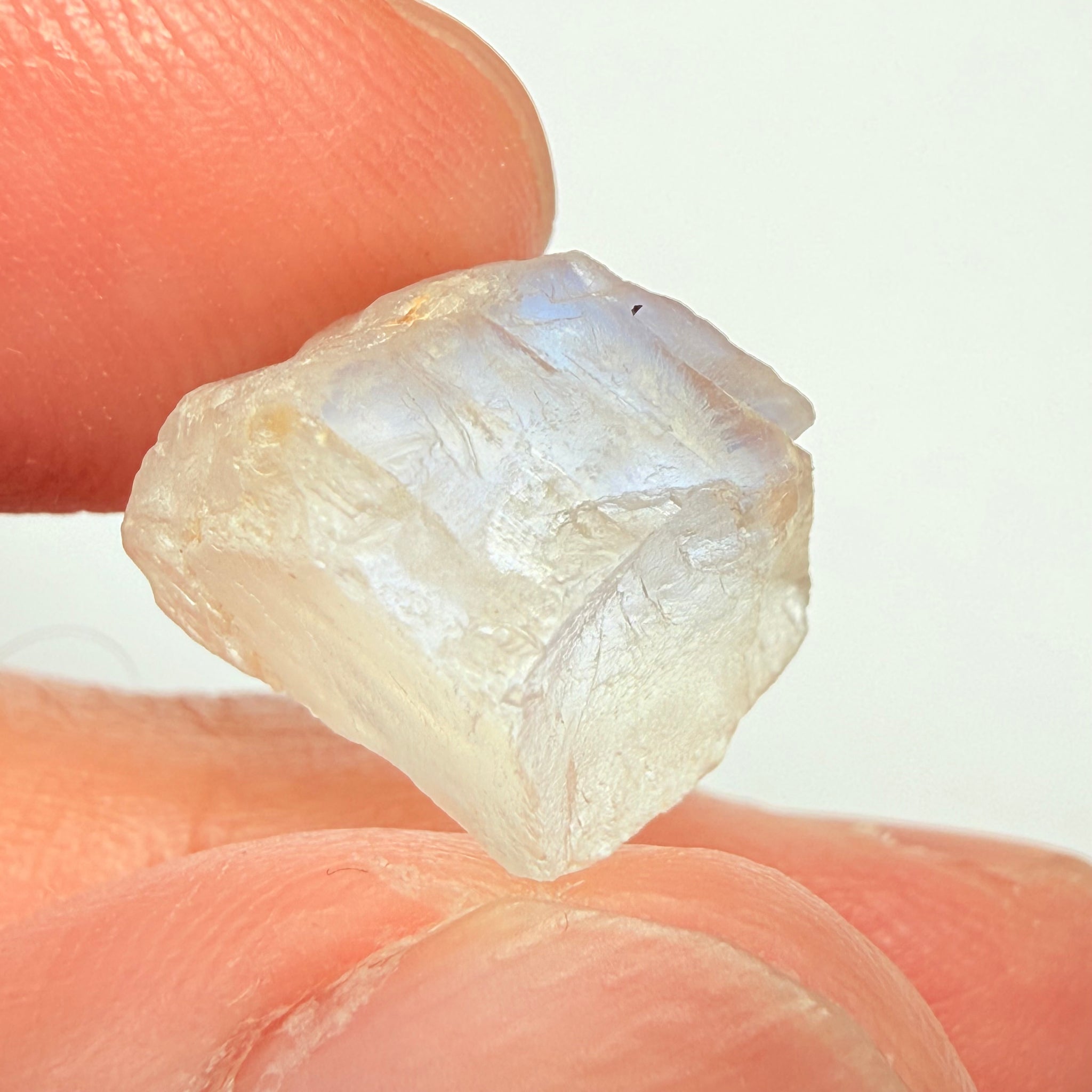 Blue Sheen Moonstone, 10.41ct, Tanzania, Untreated Unheated
