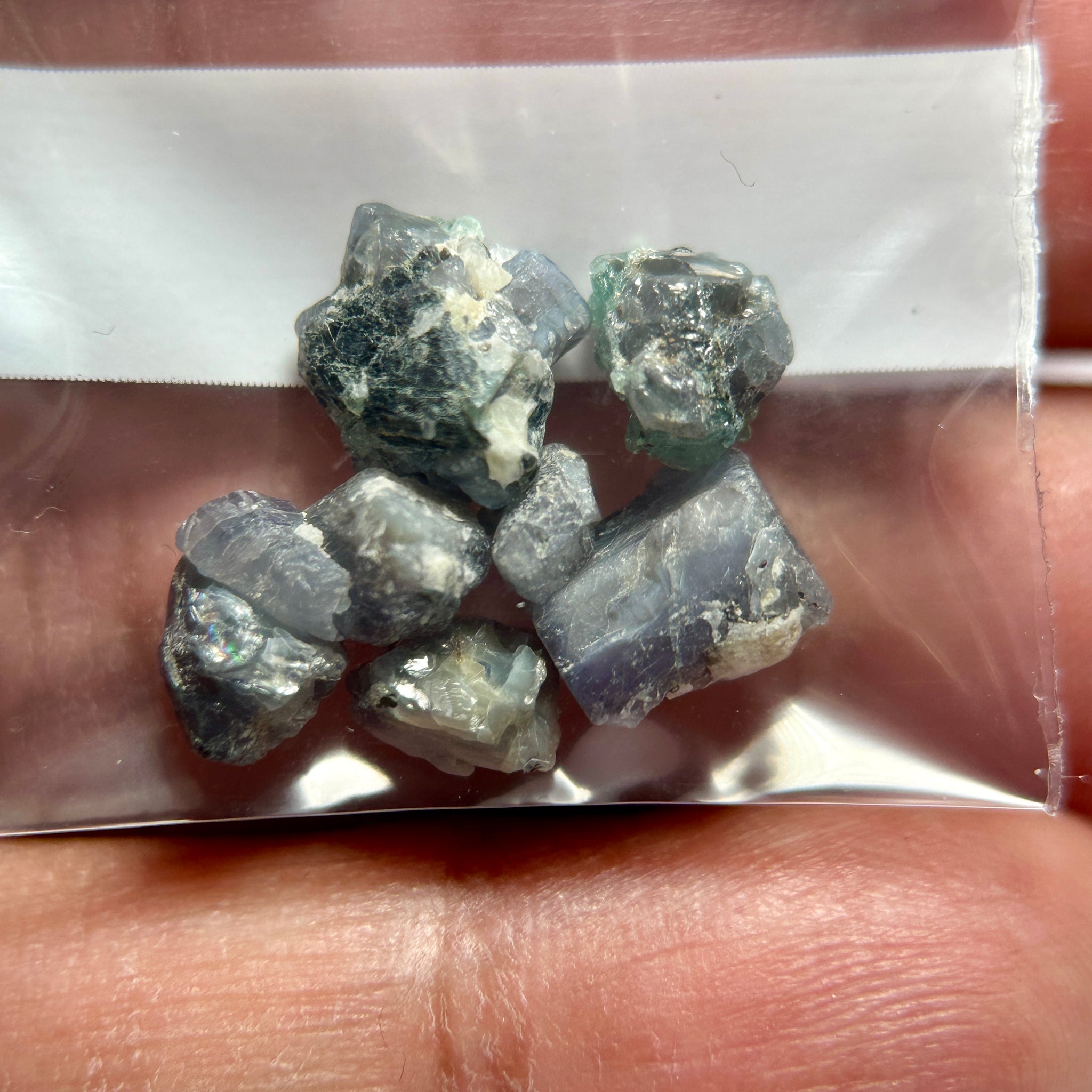 Alexandrite lot, 14.67ct, Tanzania, Untreated Unheated, good for inlay