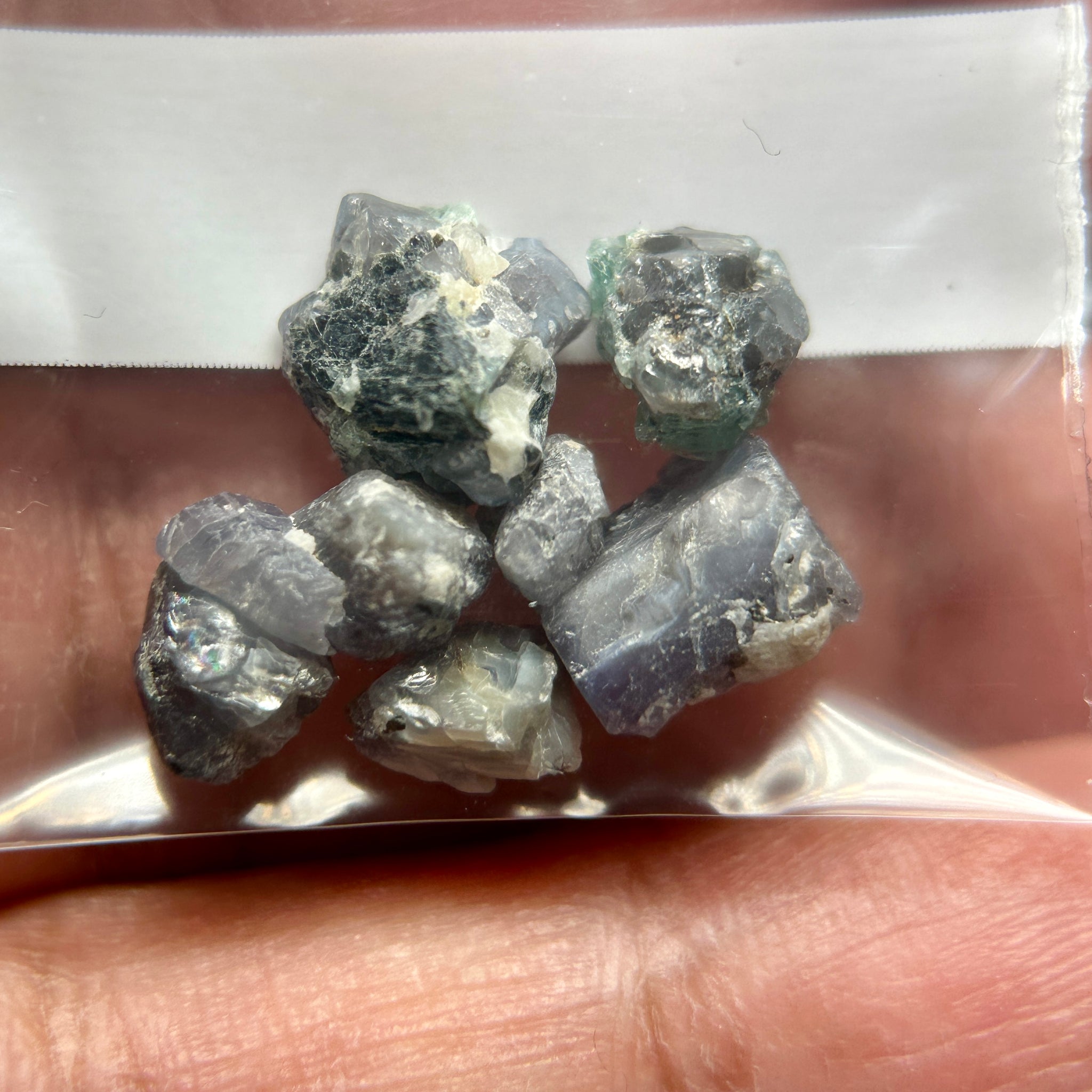 Alexandrite lot, 14.67ct, Tanzania, Untreated Unheated, good for inlay