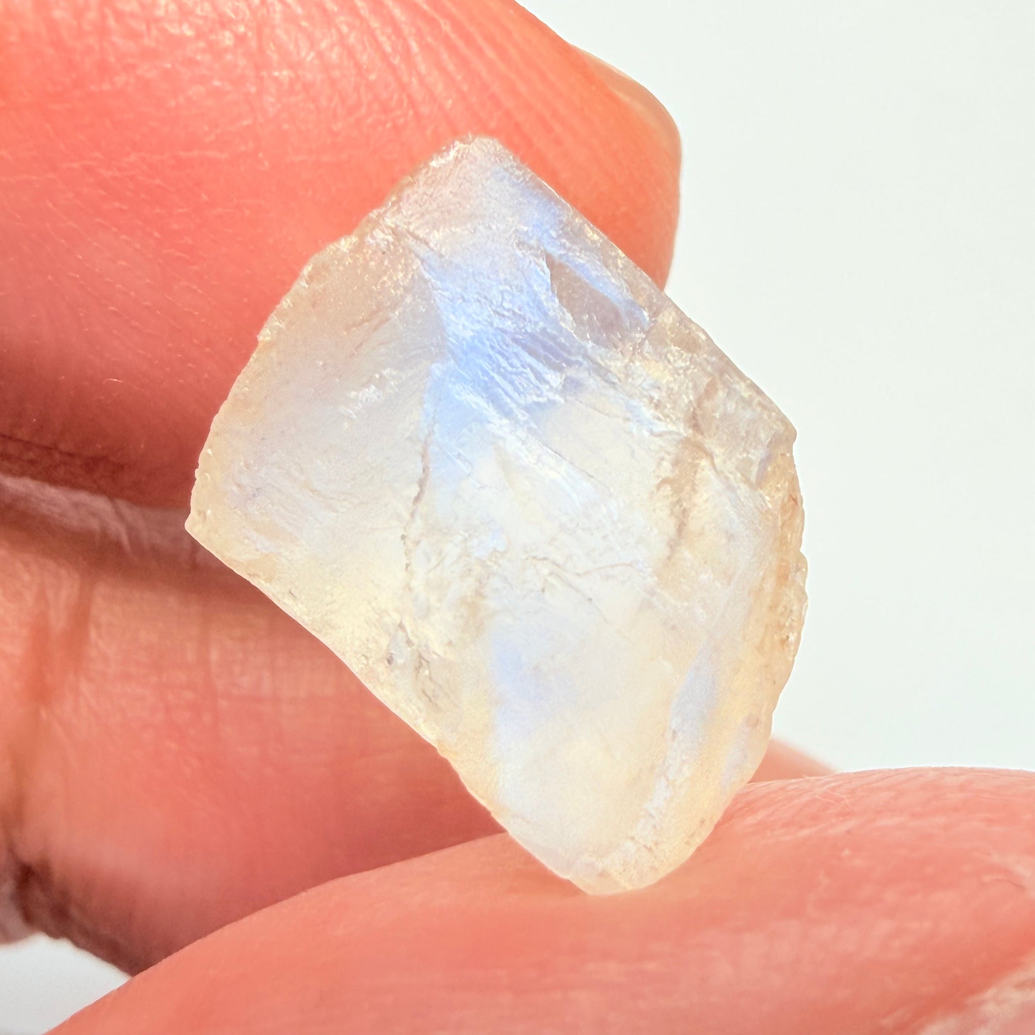 Blue Sheen Moonstone, 10.41ct, Tanzania, Untreated Unheated