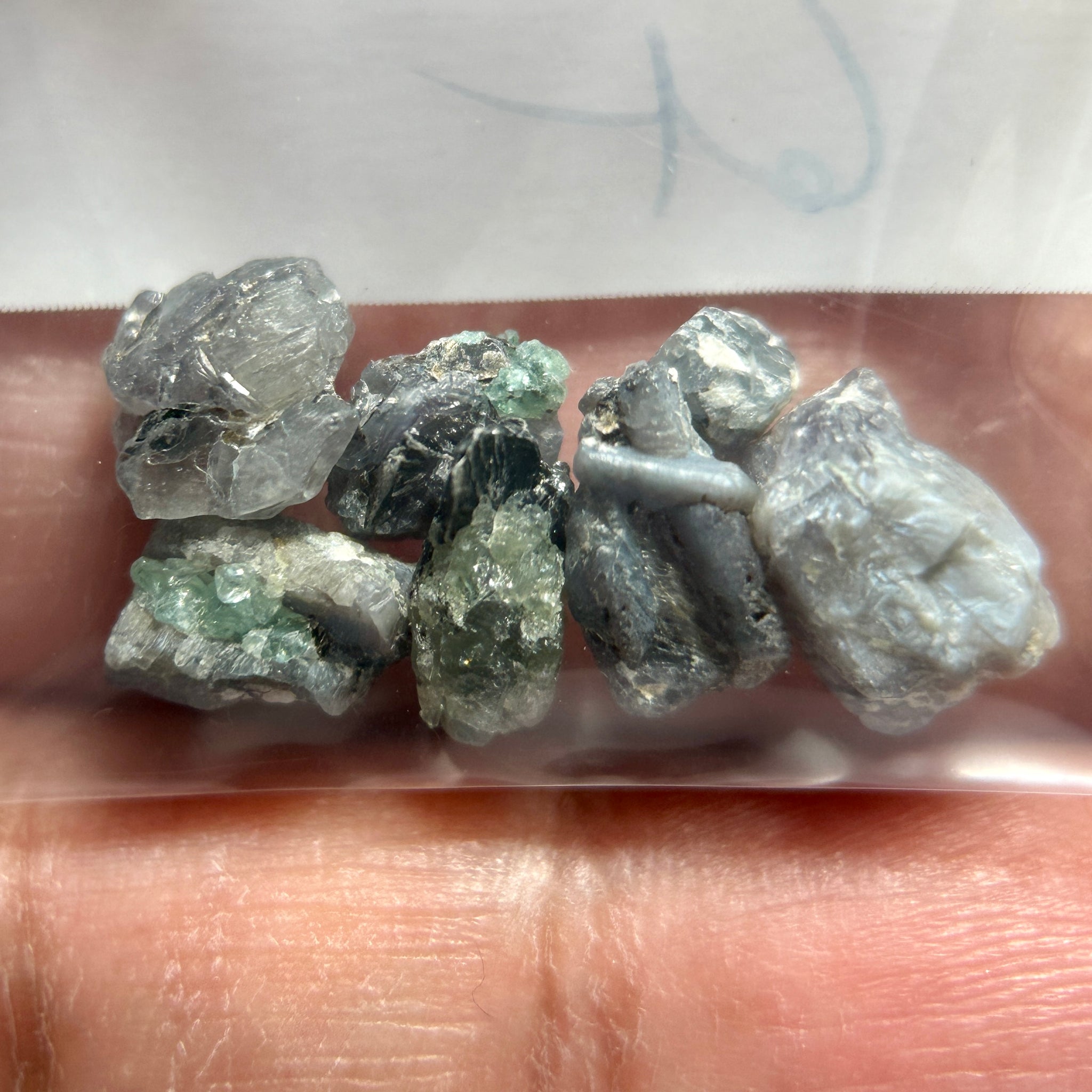 Alexandrite lot, 13.92ct, Tanzania, Untreated Unheated, good for inlay