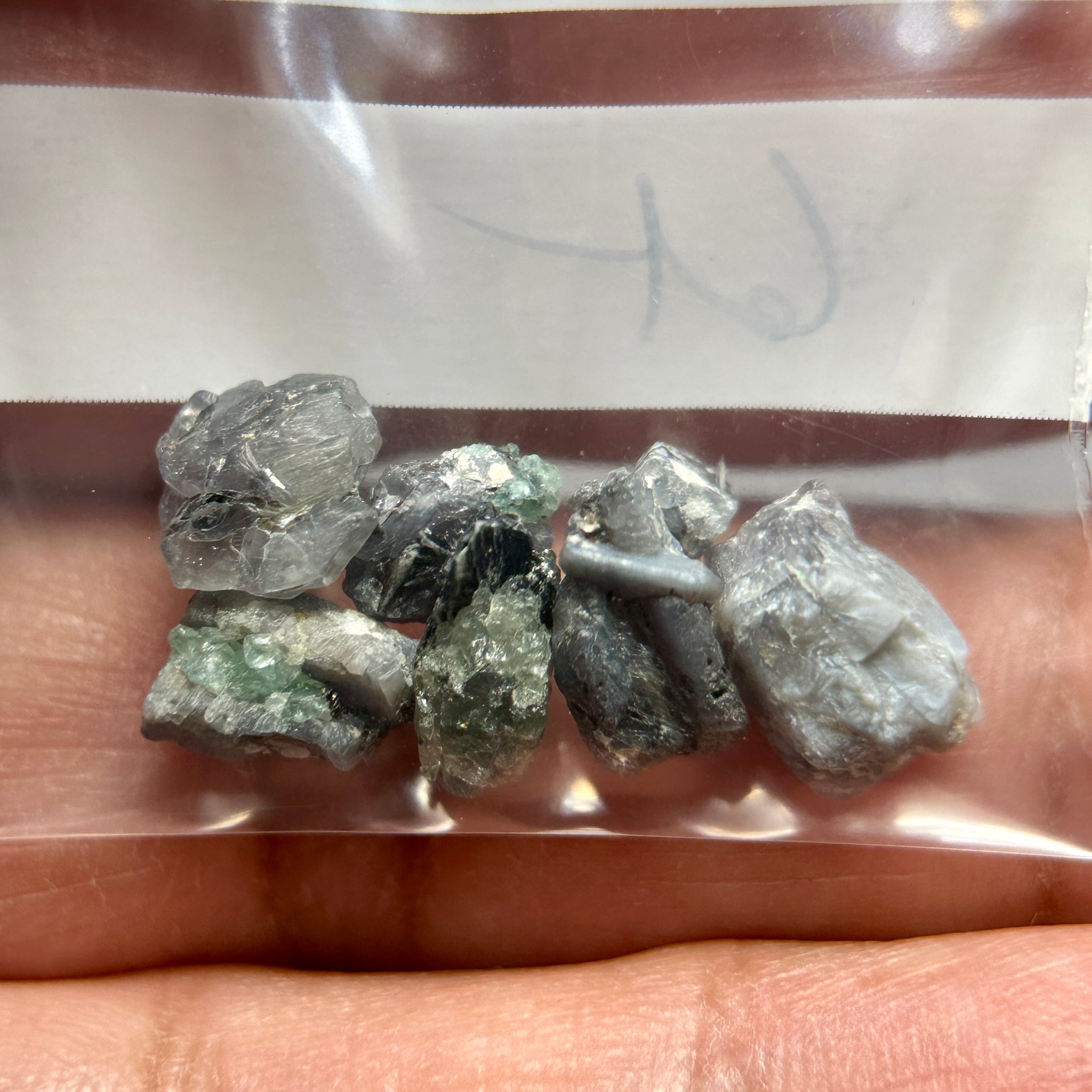 Alexandrite lot, 13.92ct, Tanzania, Untreated Unheated, good for inlay