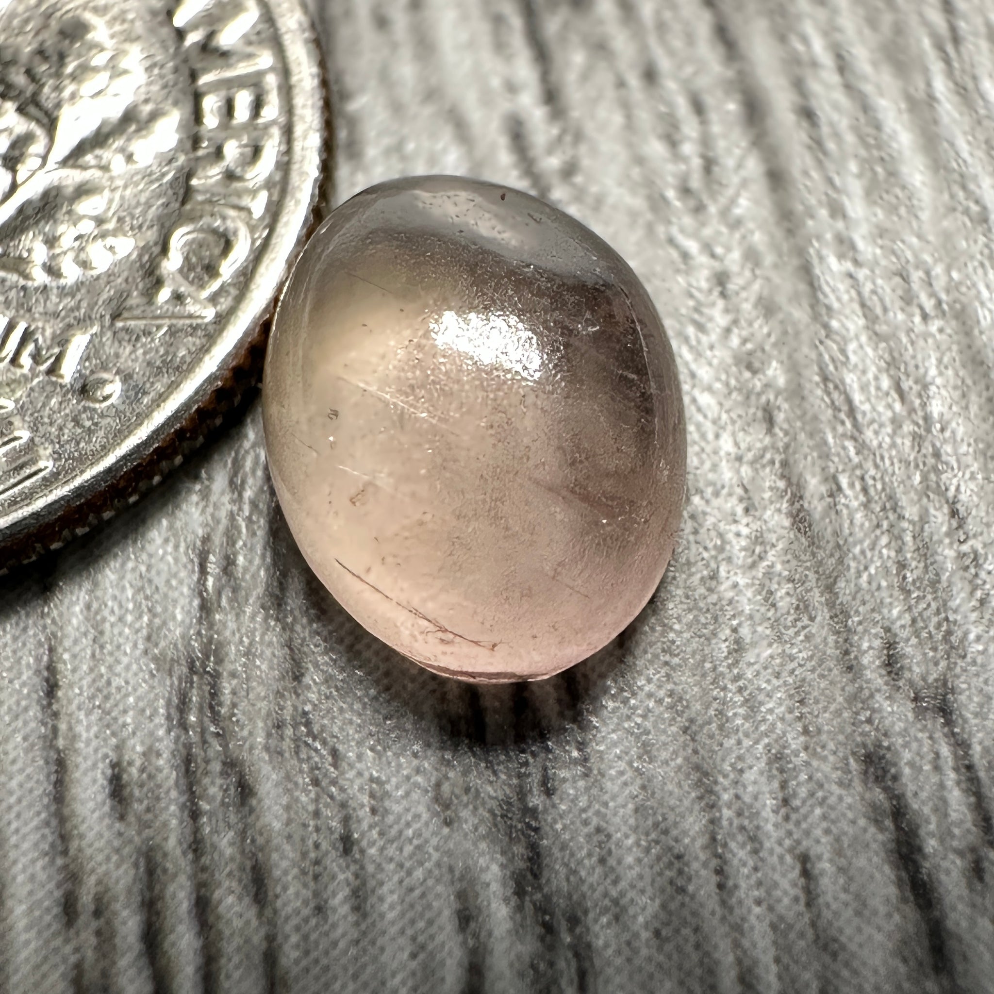 Sapphire Cabochon, 2.54ct, Umba Valley, Tanzania. Untreated Unheated