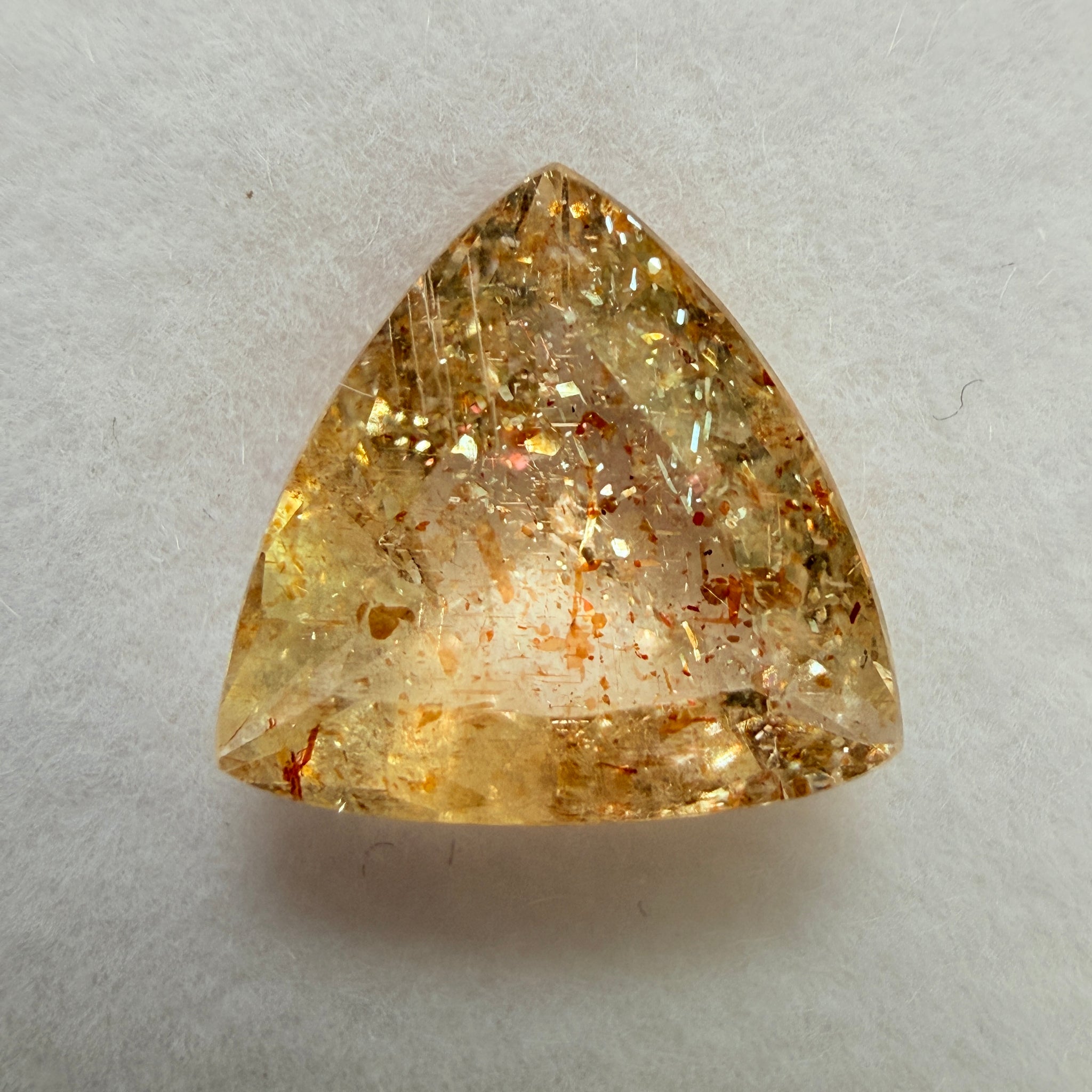 Confetti Sunstone, 3.10ct, Tanzania, Untreated Unheated