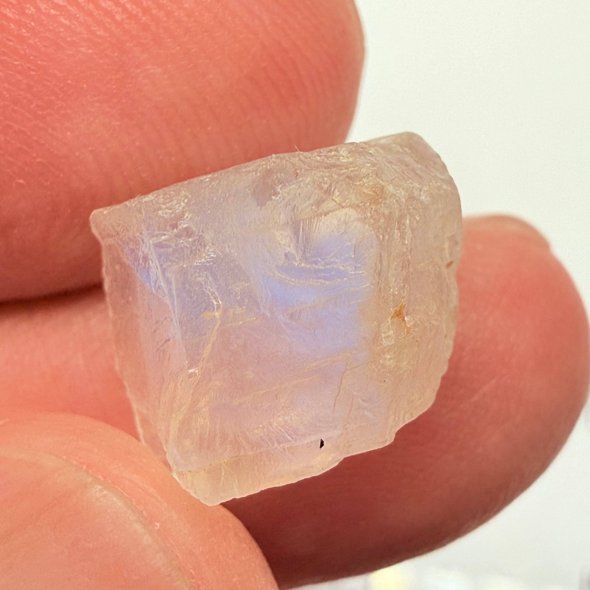 Blue Sheen Moonstone, 10.41ct, Tanzania, Untreated Unheated