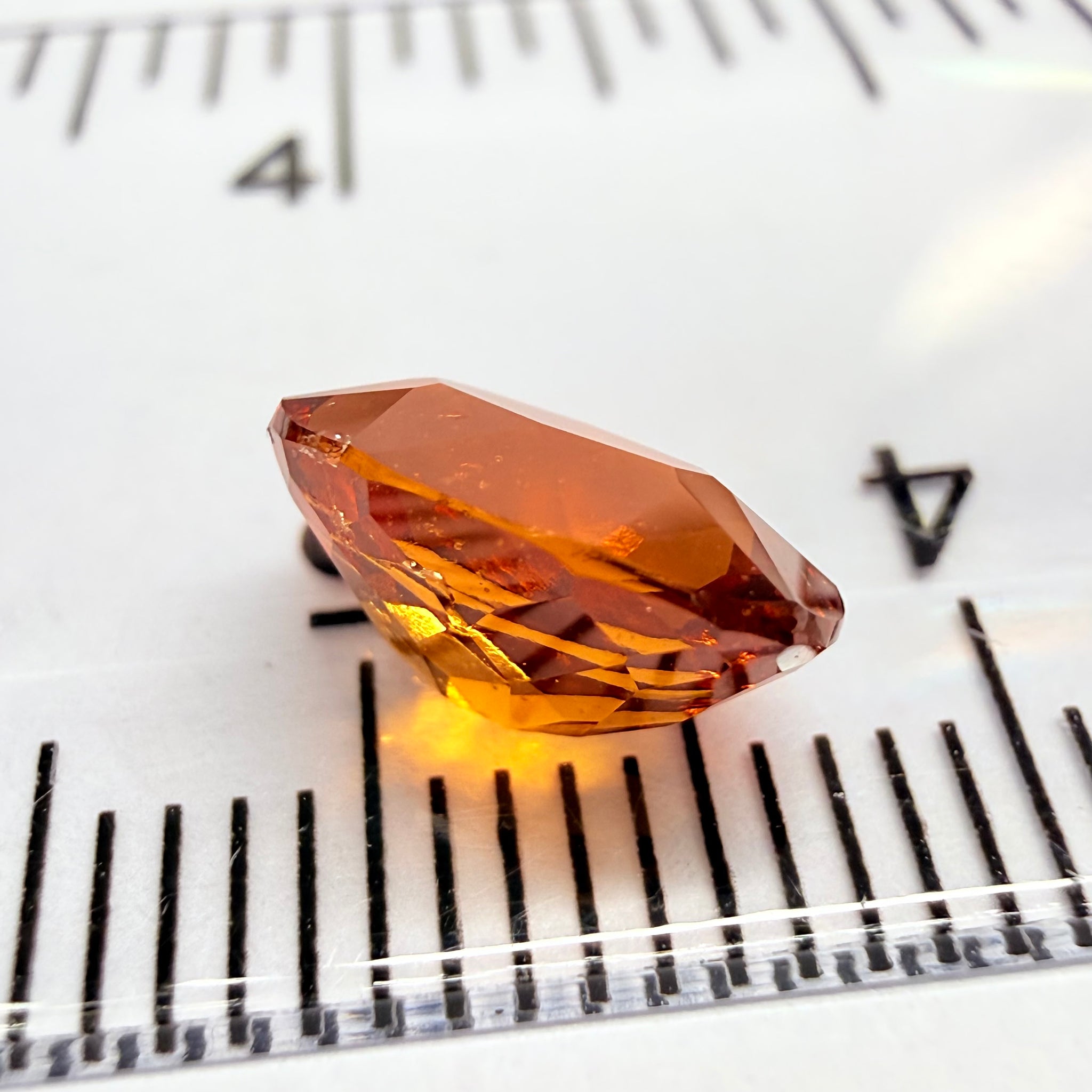 Orange Garnet, 1.87ct, Tanzania, Untreated Unheated