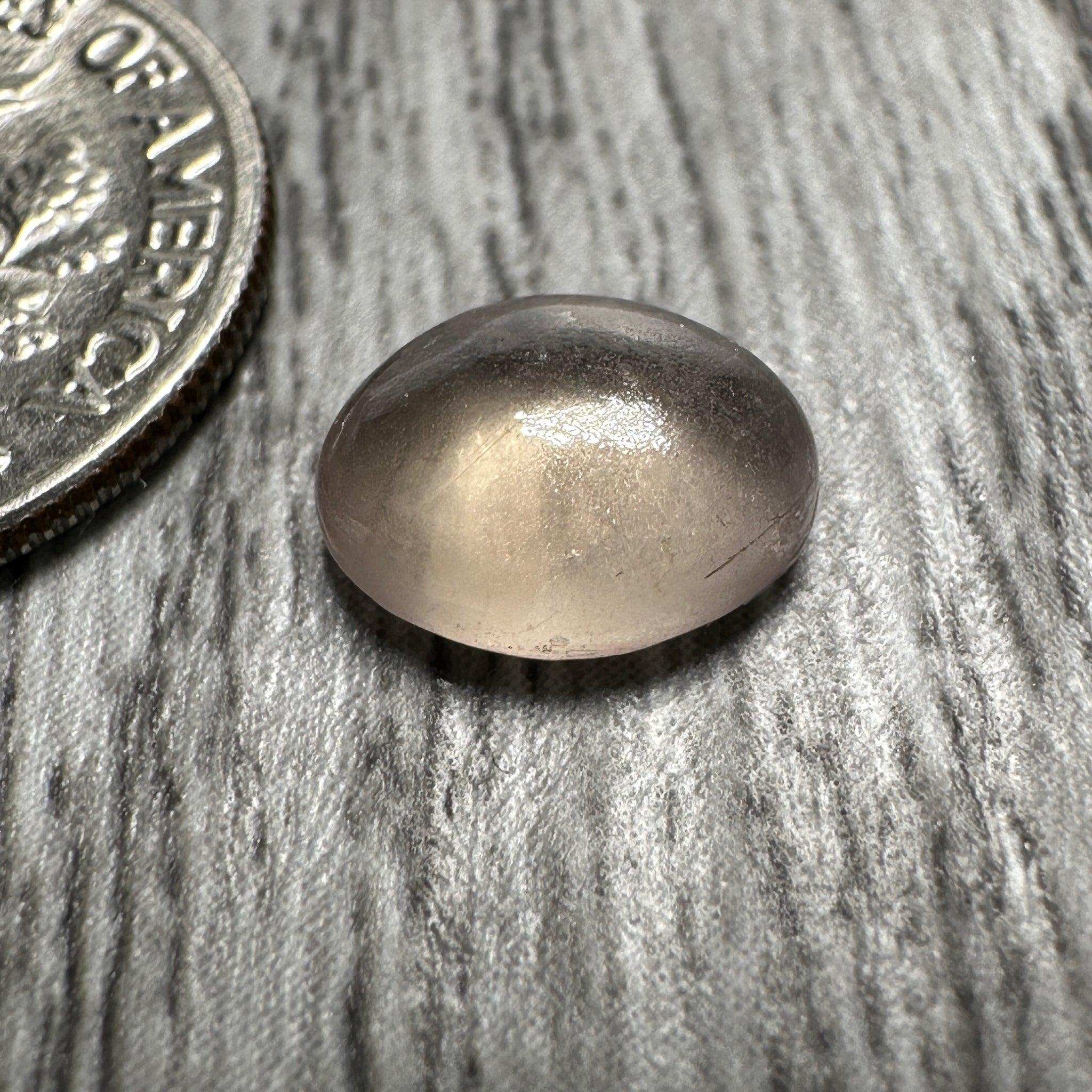 Sapphire Cabochon, 2.54ct, Umba Valley, Tanzania. Untreated Unheated