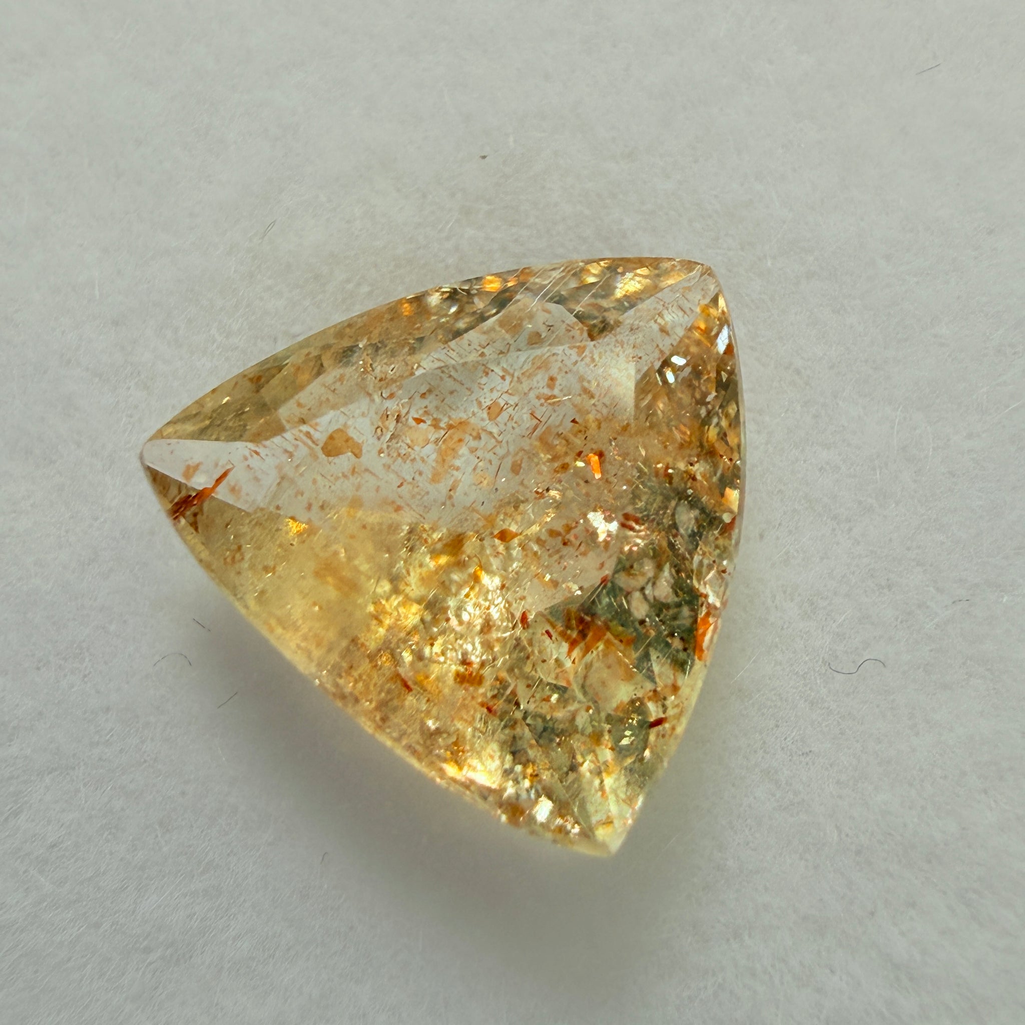 Confetti Sunstone, 3.10ct, Tanzania, Untreated Unheated