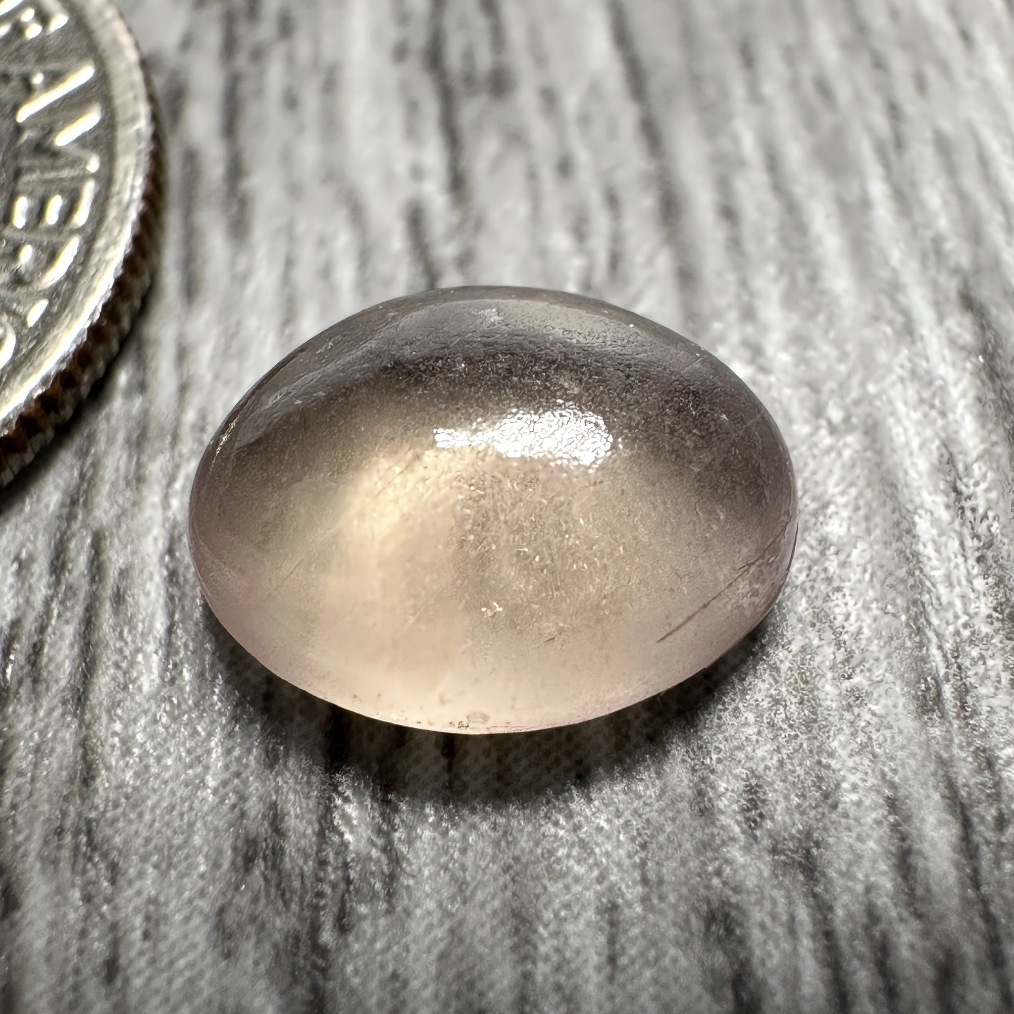 Sapphire Cabochon, 2.54ct, Umba Valley, Tanzania. Untreated Unheated