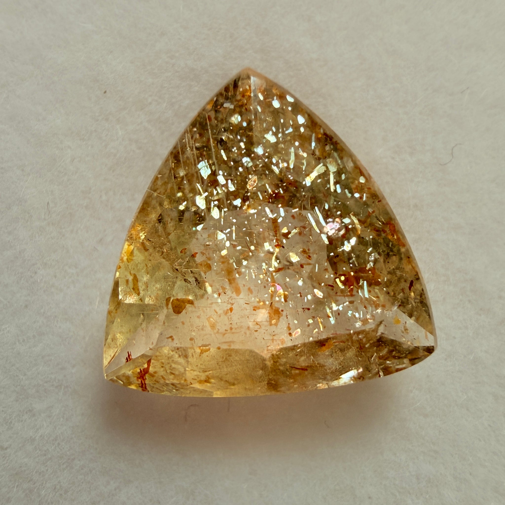 Confetti Sunstone, 3.10ct, Tanzania, Untreated Unheated