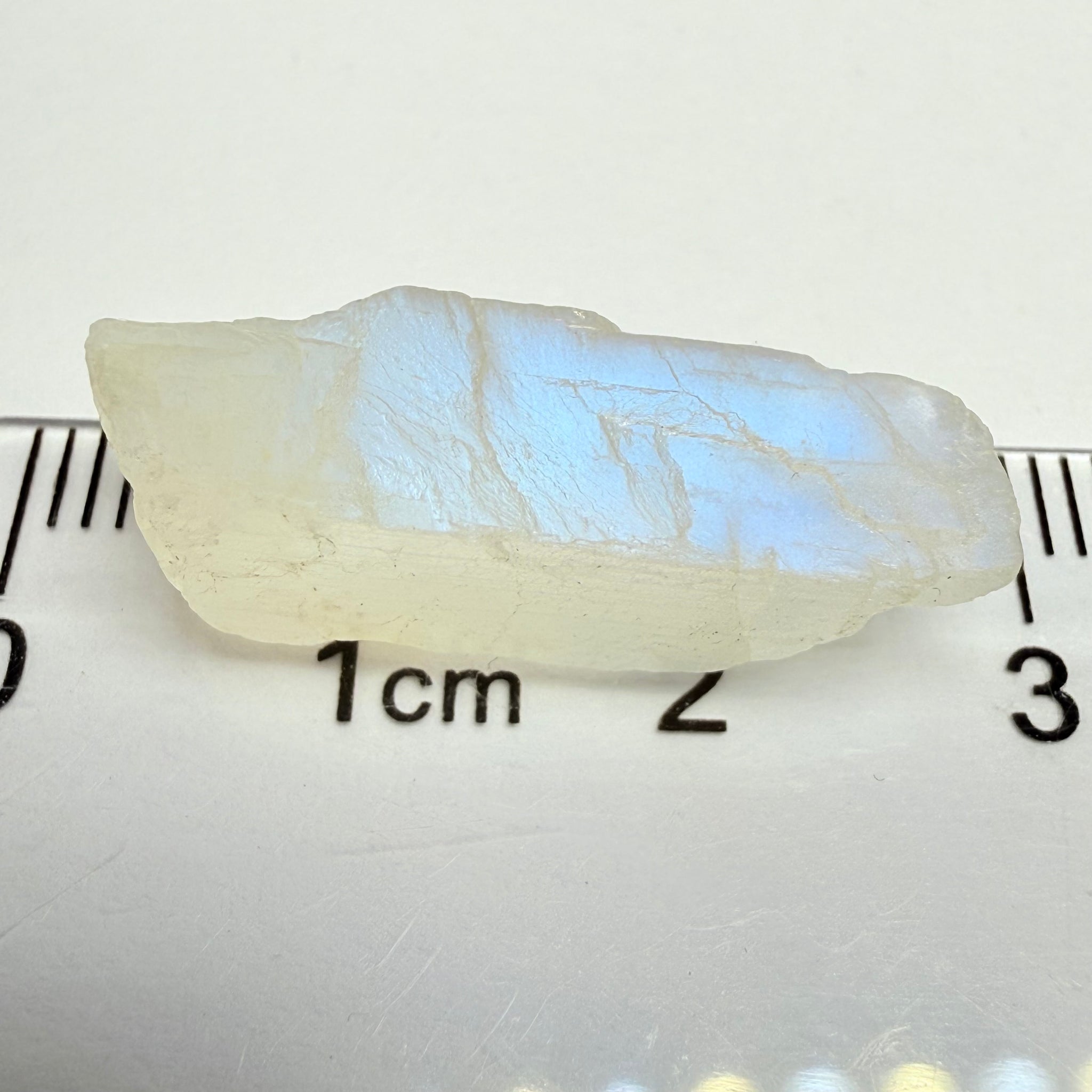 Blue Sheen Moonstone, 13.57ct, Tanzania, Untreated Unheated