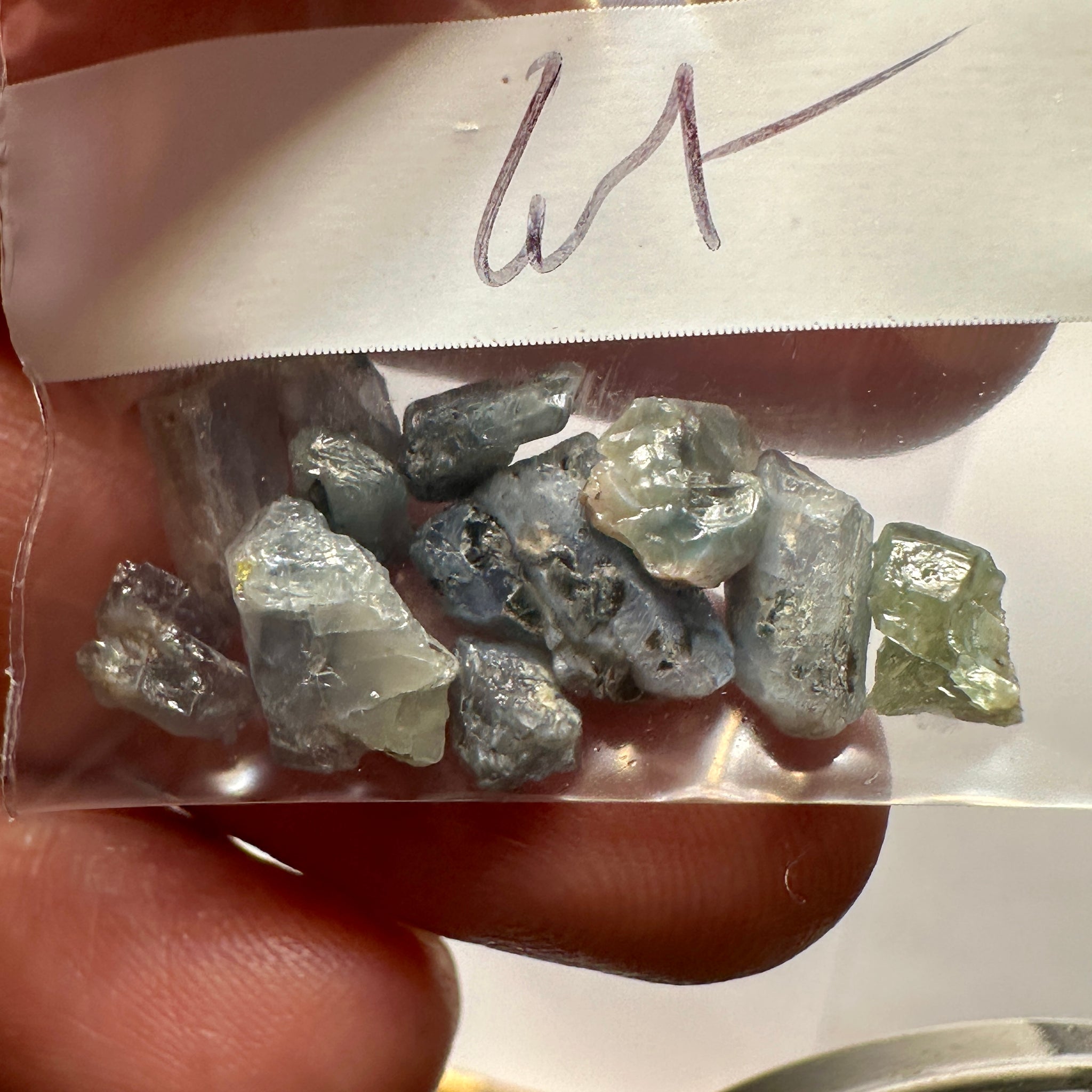 Alexandrite lot, 13.02ct, Tanzania, Untreated Unheated, good for inlay