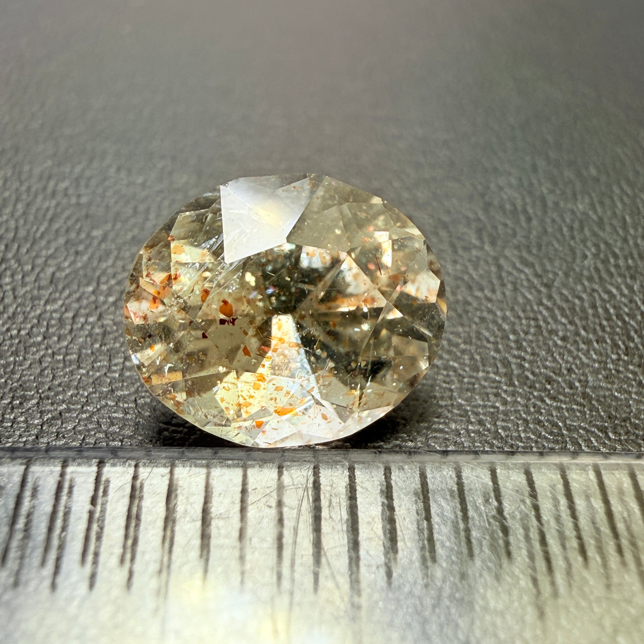 Confetti Sunstone, 2.60ct, Tanzania, Untreated Unheated