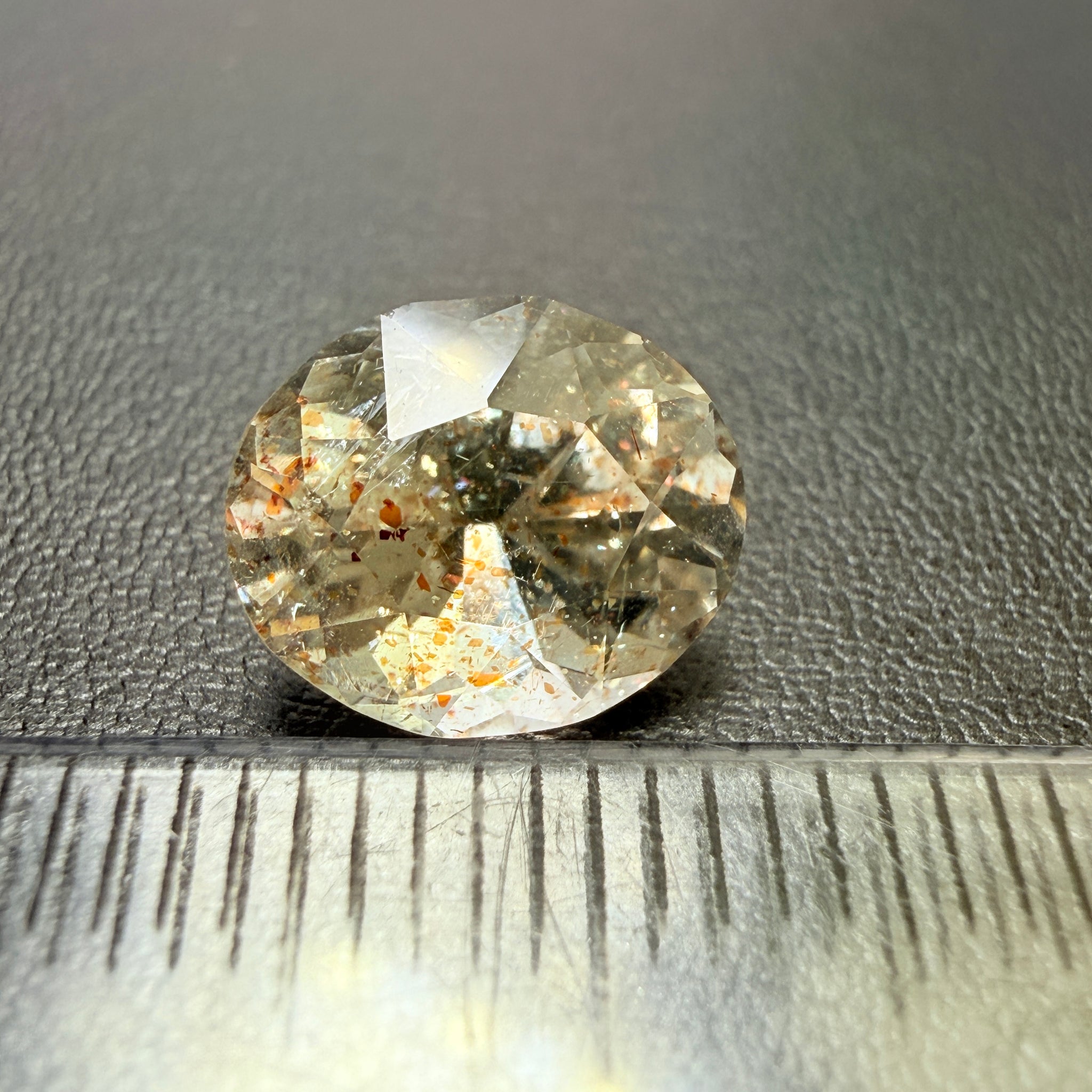 Confetti Sunstone, 2.60ct, Tanzania, Untreated Unheated