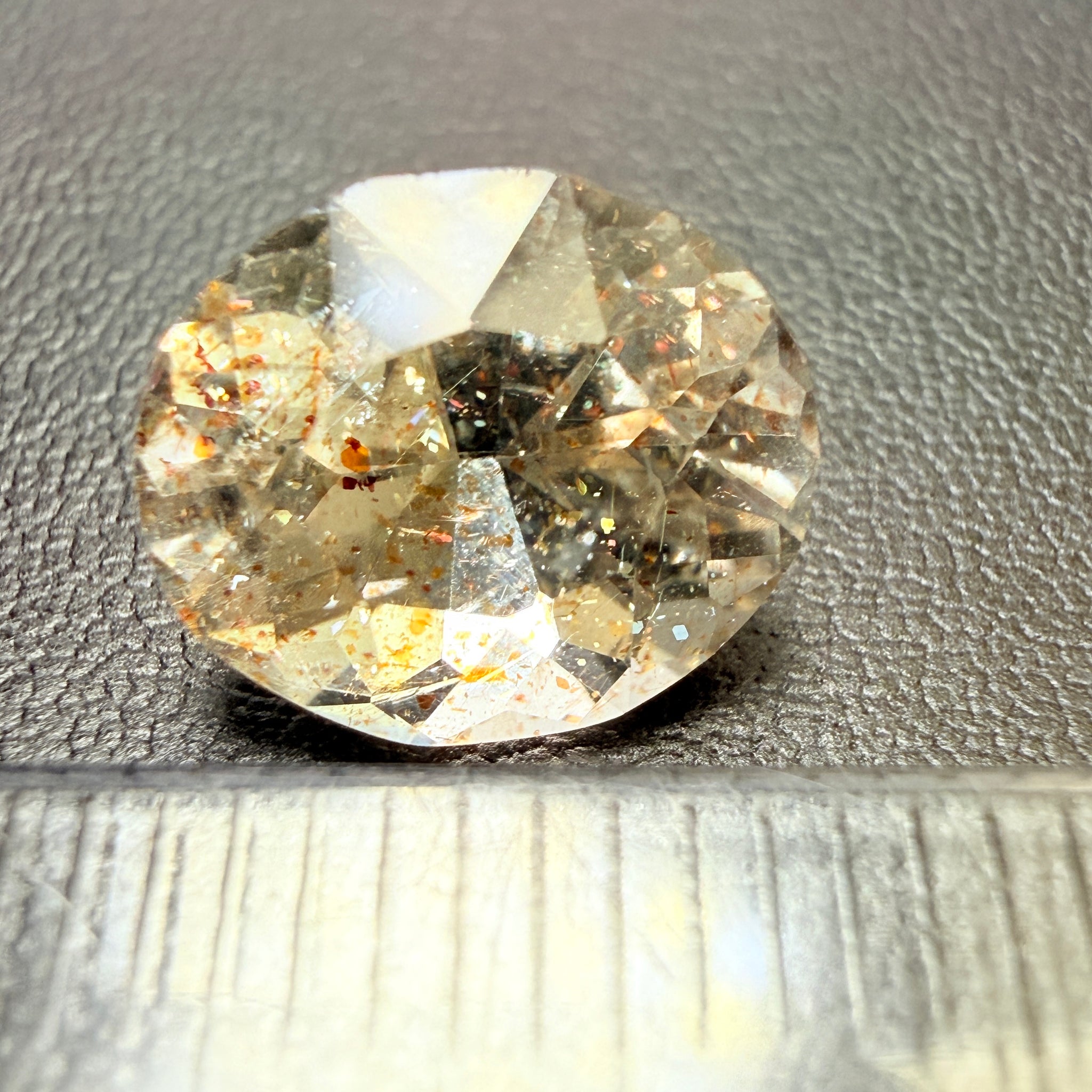 Confetti Sunstone, 2.60ct, Tanzania, Untreated Unheated