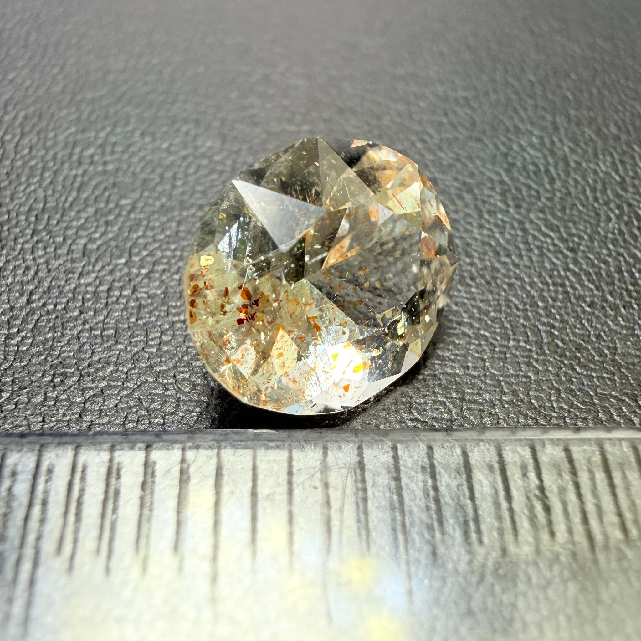 Confetti Sunstone, 2.60ct, Tanzania, Untreated Unheated