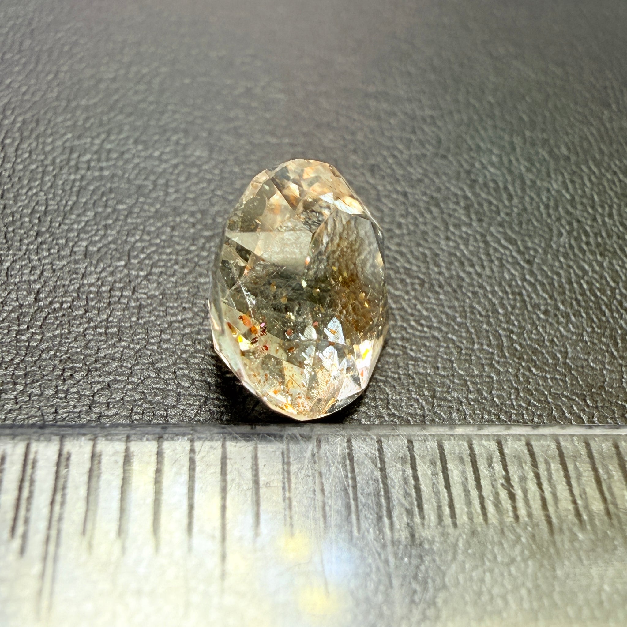 Confetti Sunstone, 2.60ct, Tanzania, Untreated Unheated