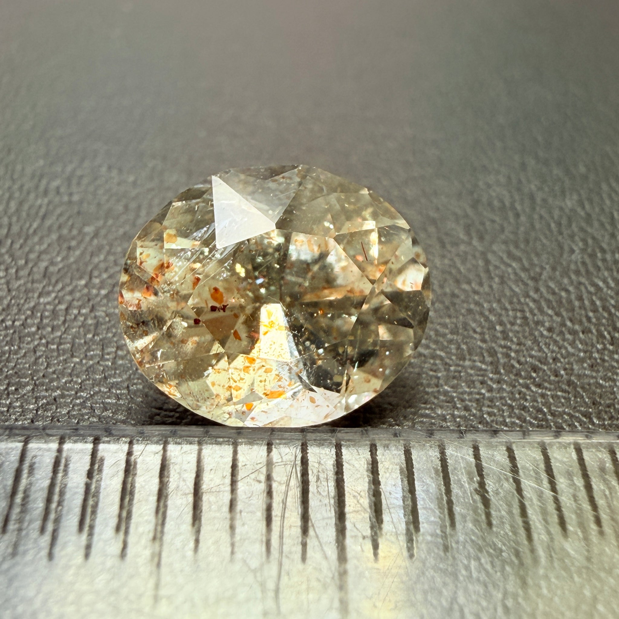 Confetti Sunstone, 2.60ct, Tanzania, Untreated Unheated