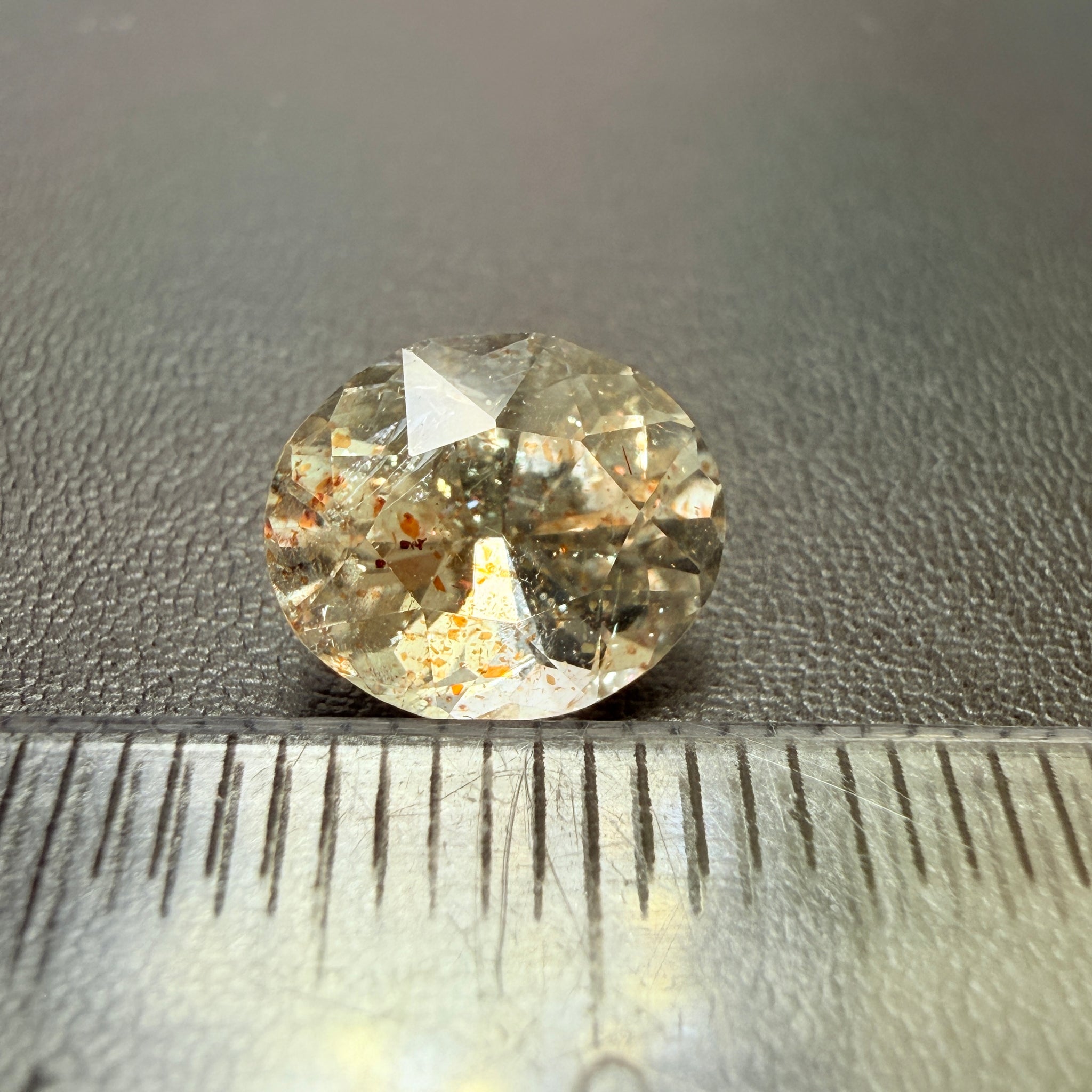 Confetti Sunstone, 2.60ct, Tanzania, Untreated Unheated