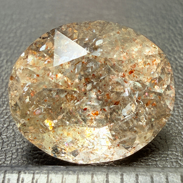 Confetti Sunstone, 5.02ct, Tanzania, Untreated Unheated