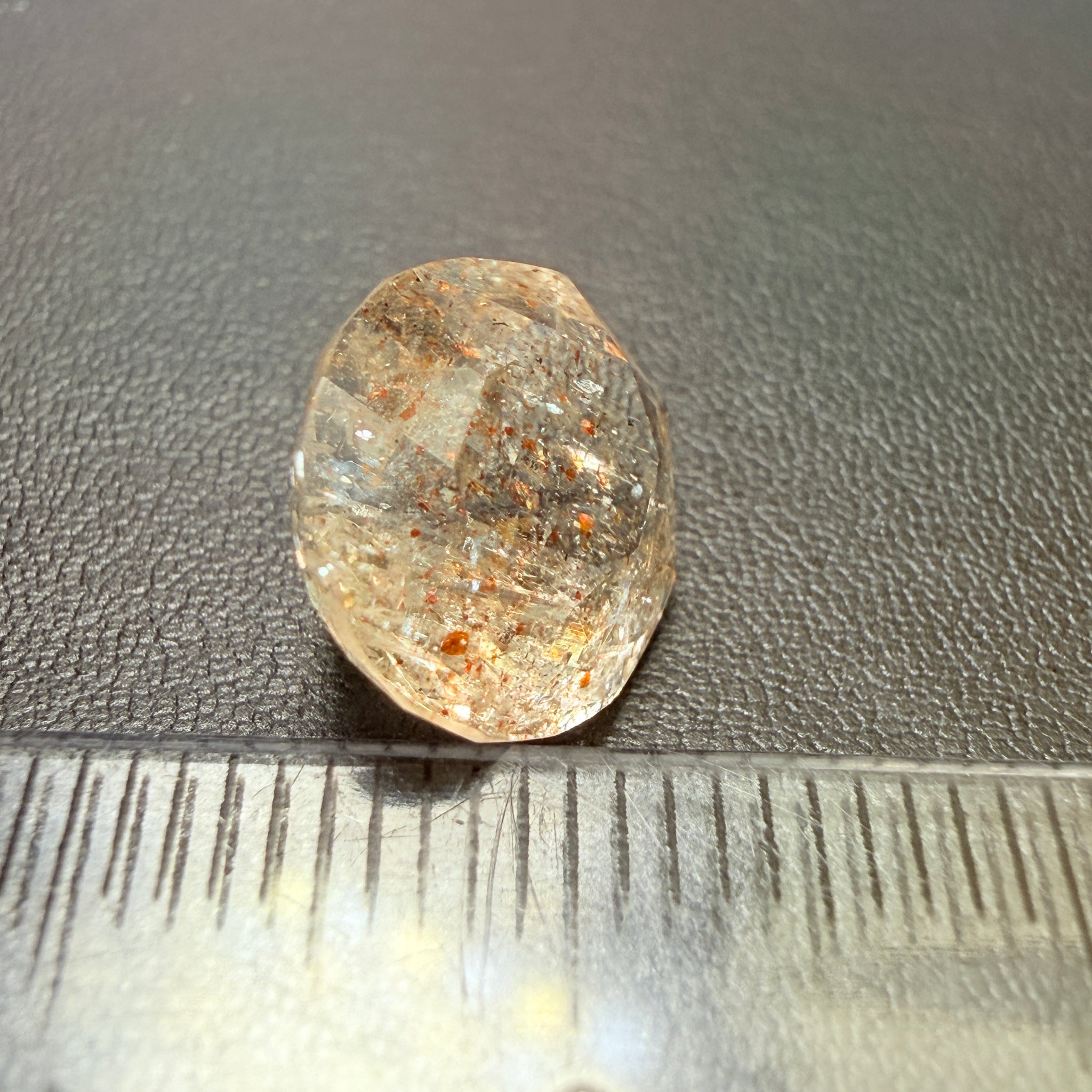 Confetti Sunstone, 5.02ct, Tanzania, Untreated Unheated