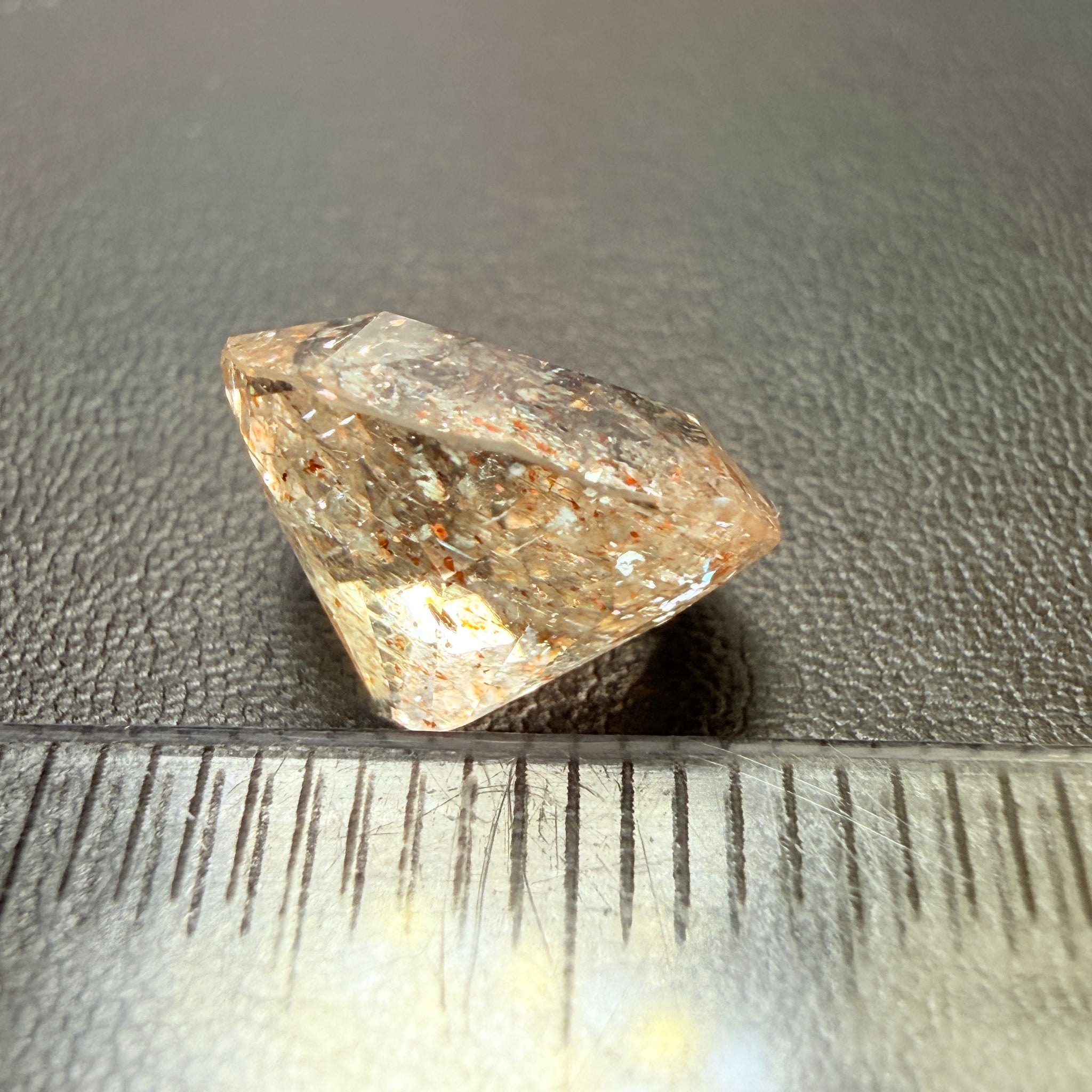 Confetti Sunstone, 5.02ct, Tanzania, Untreated Unheated