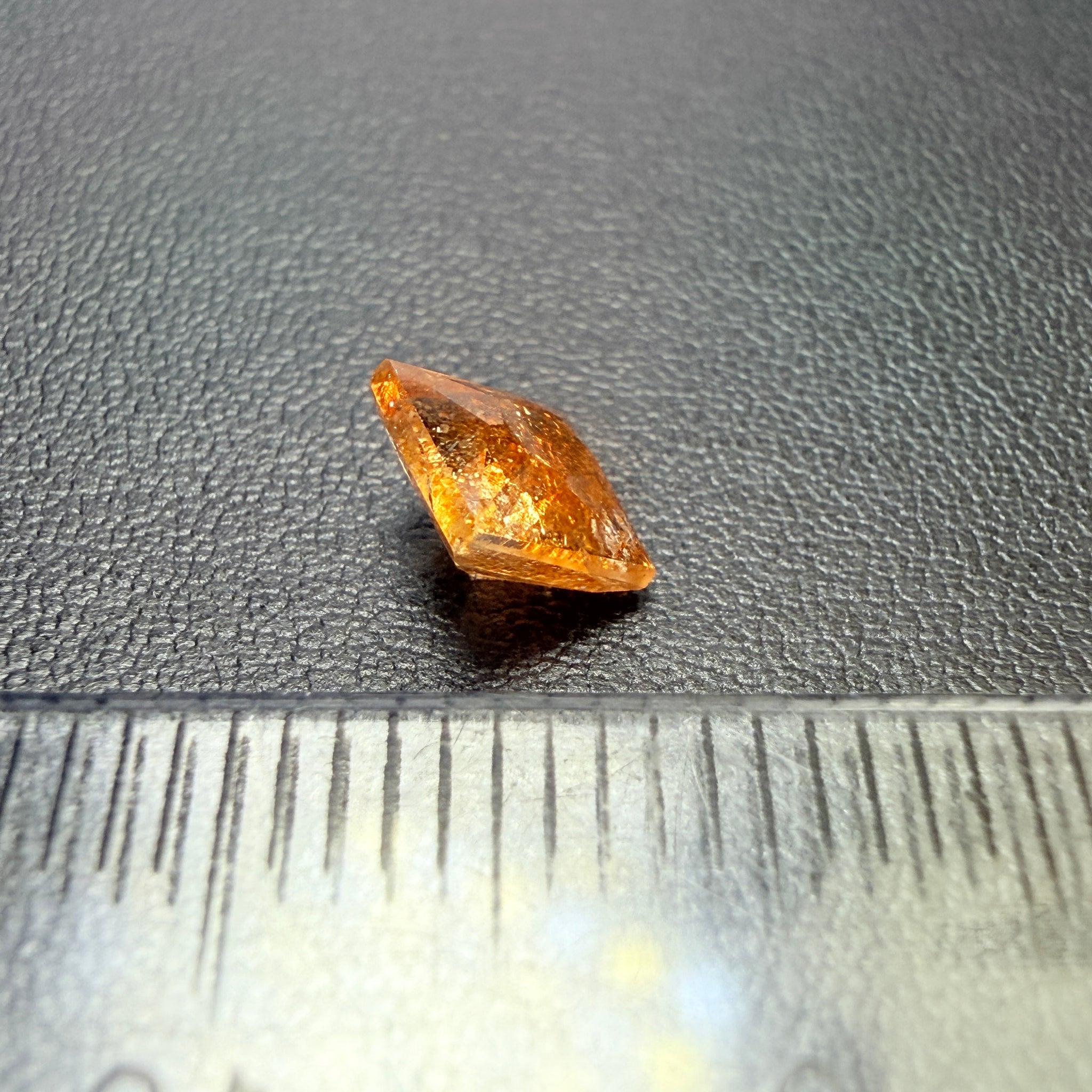 Confetti Sunstone, 0.78ct, Tanzania, Untreated Unheated
