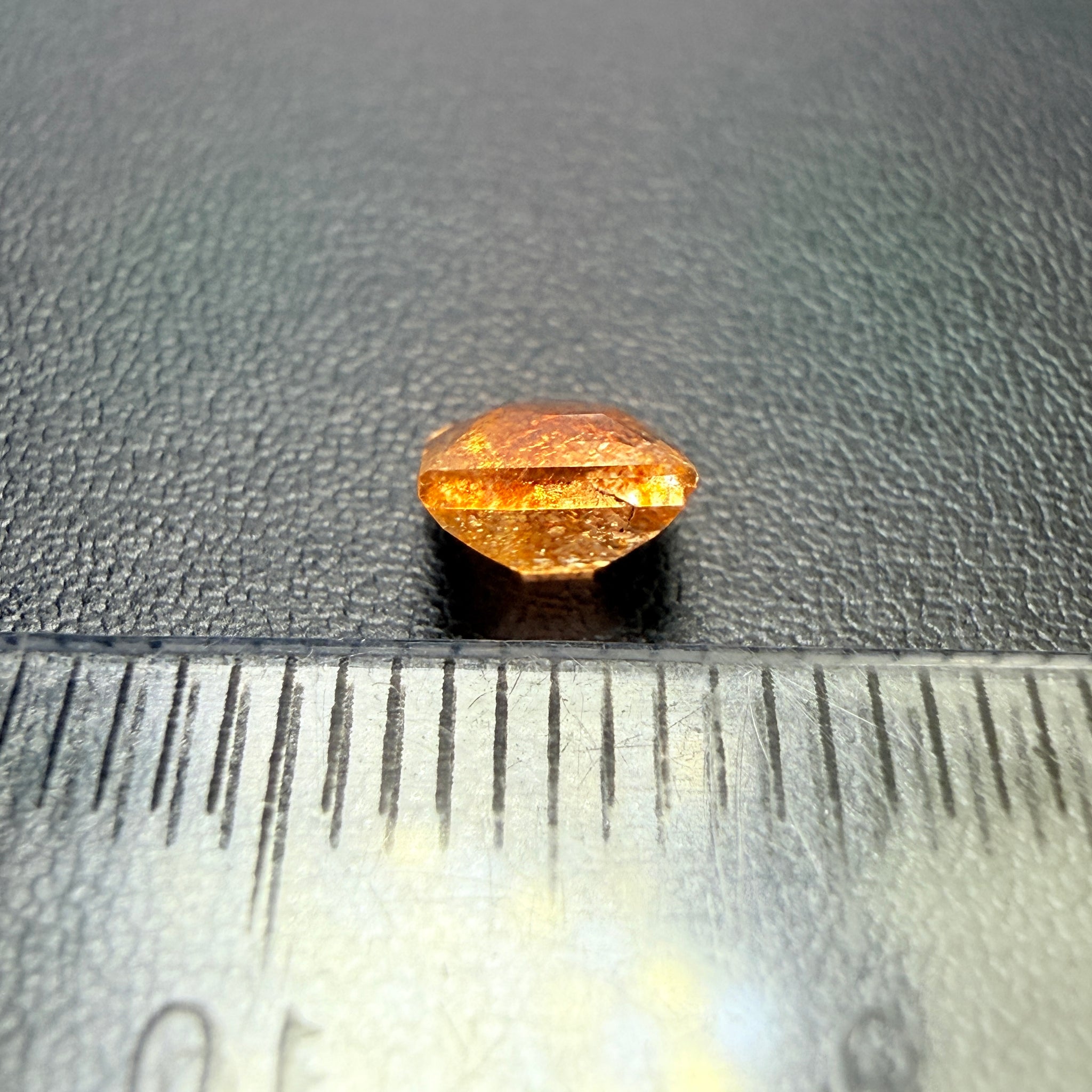 Confetti Sunstone, 0.78ct, Tanzania, Untreated Unheated